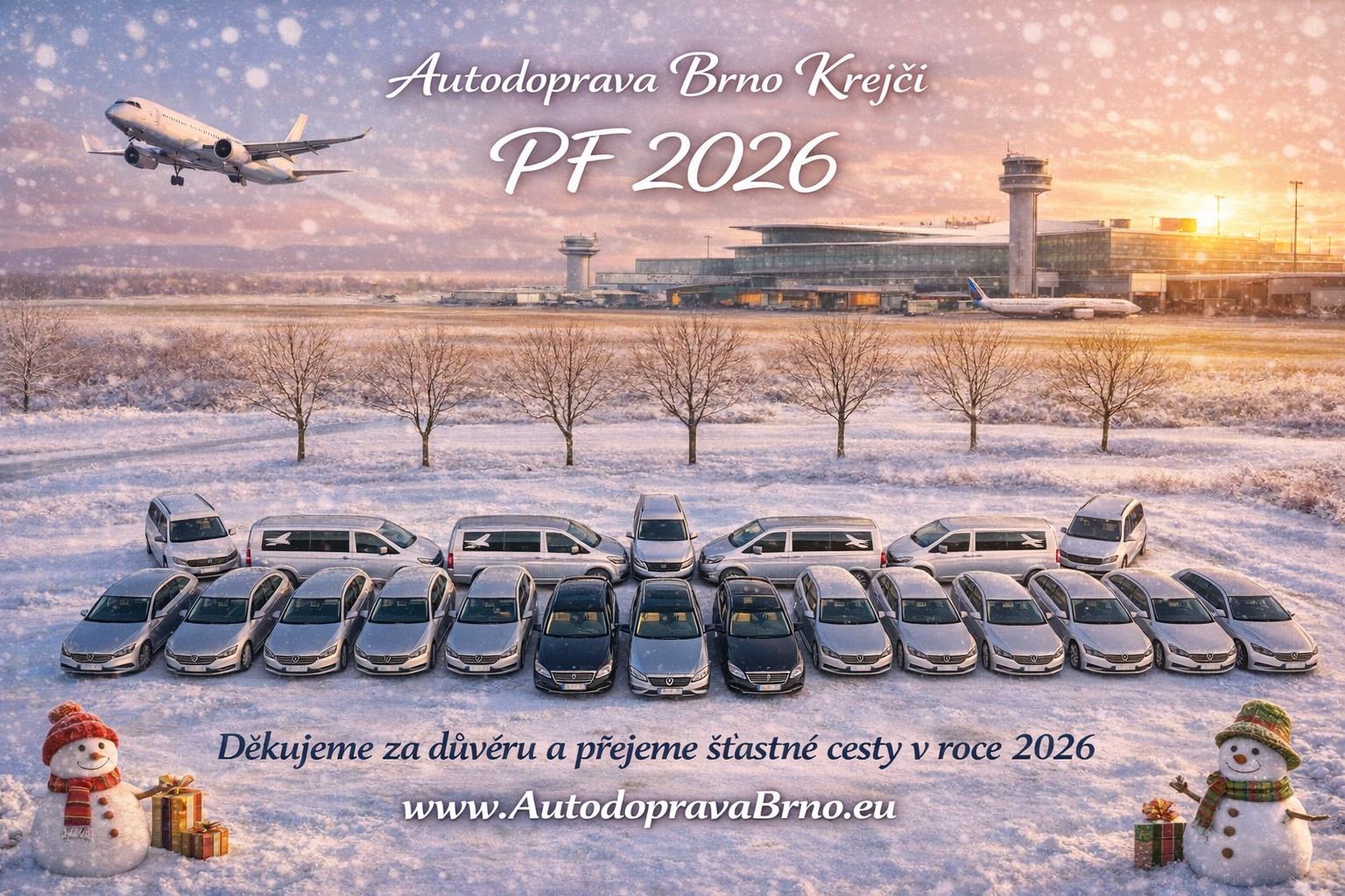 Doprava na letiště a po EU novými Mercedesy