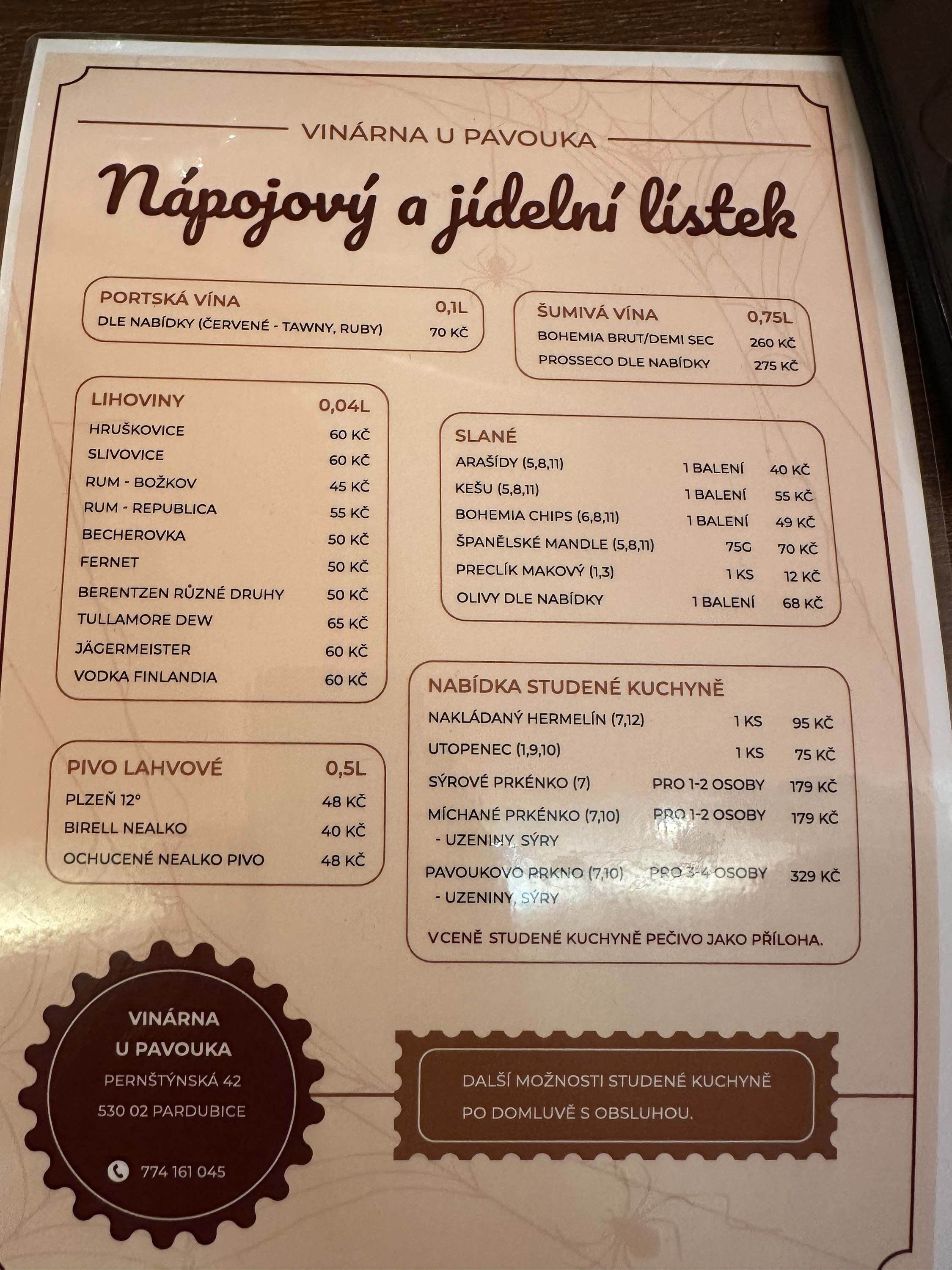 Vinárna U Pavouka foto 6