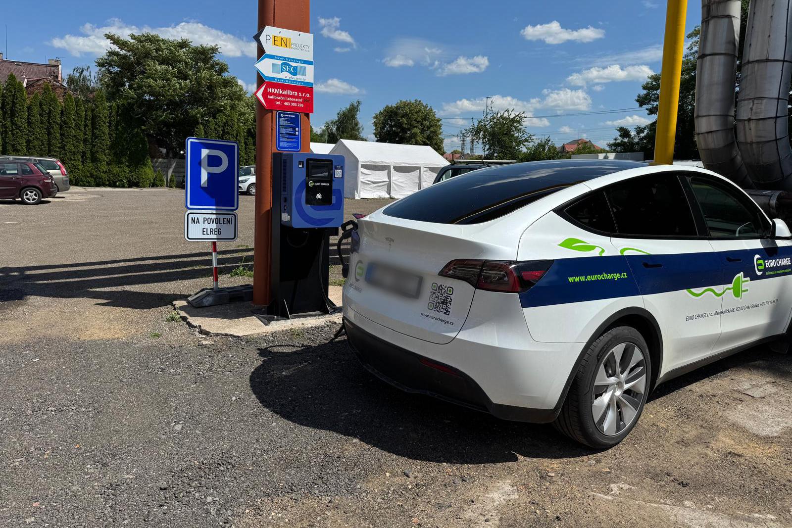 Dobíjecí stanice EURO CHARGE