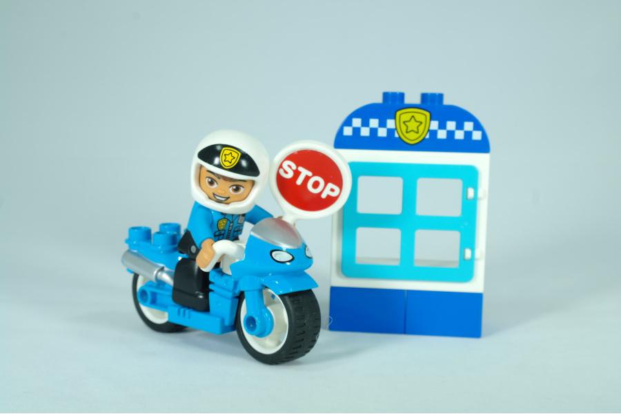 LEGO® DUPLO® 10900 Policejní motorka.