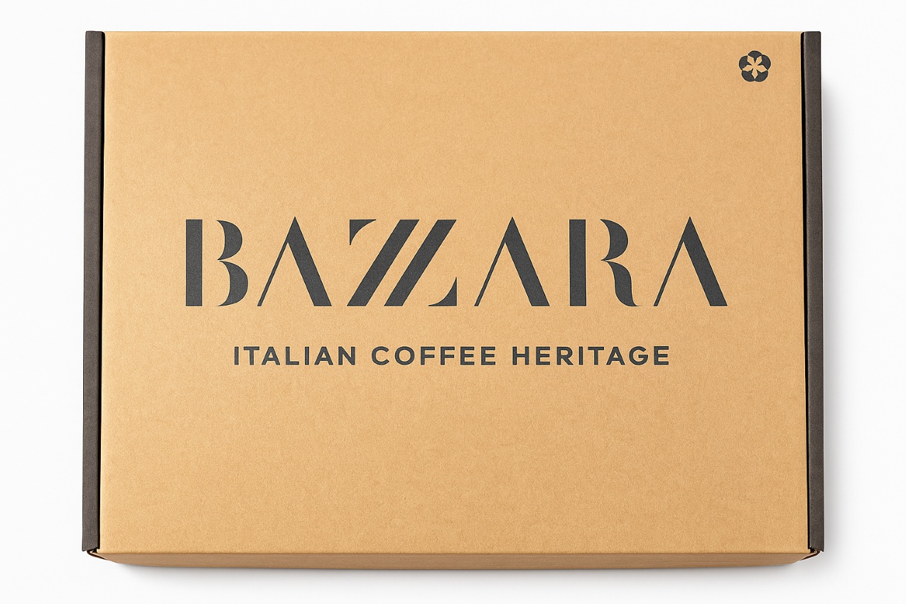Degustační set zrnkové kávy Bazzara v krabičce