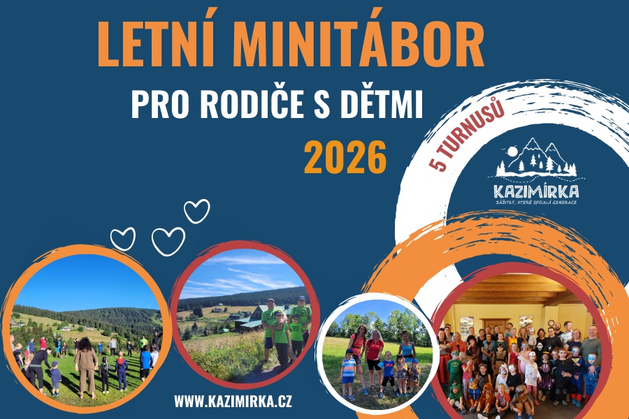 Letní minitábor pro rodiče s dětmi 2026