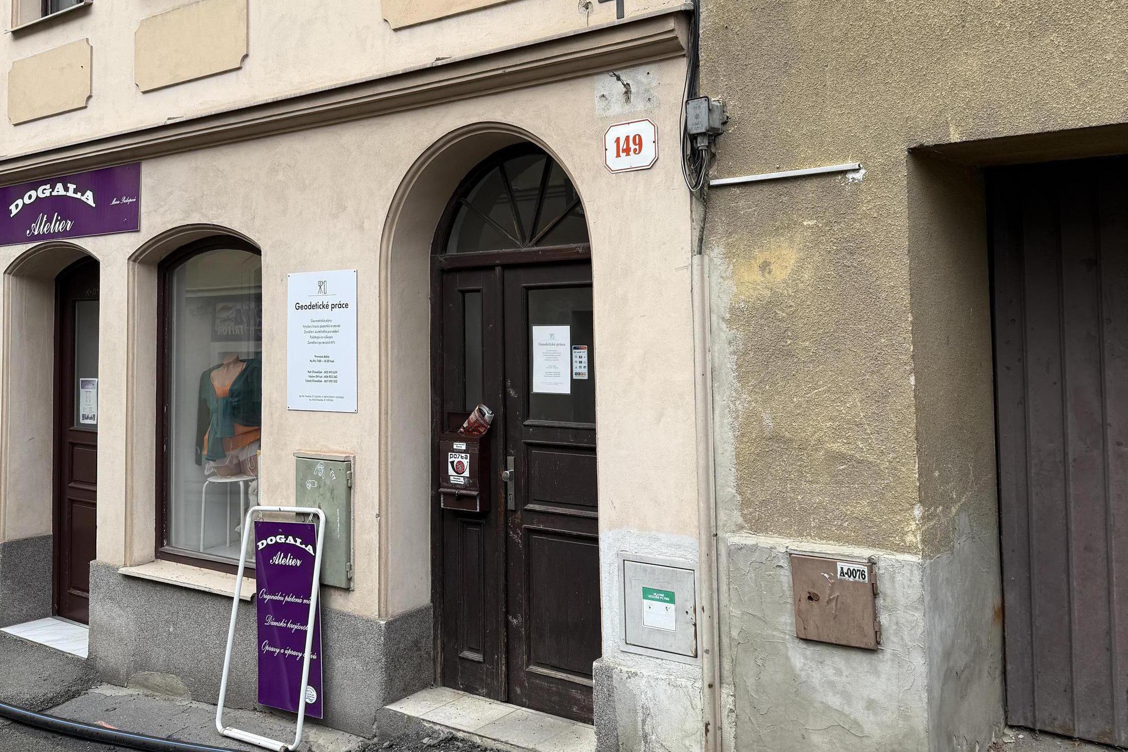 Geodetické práce Chmelíček