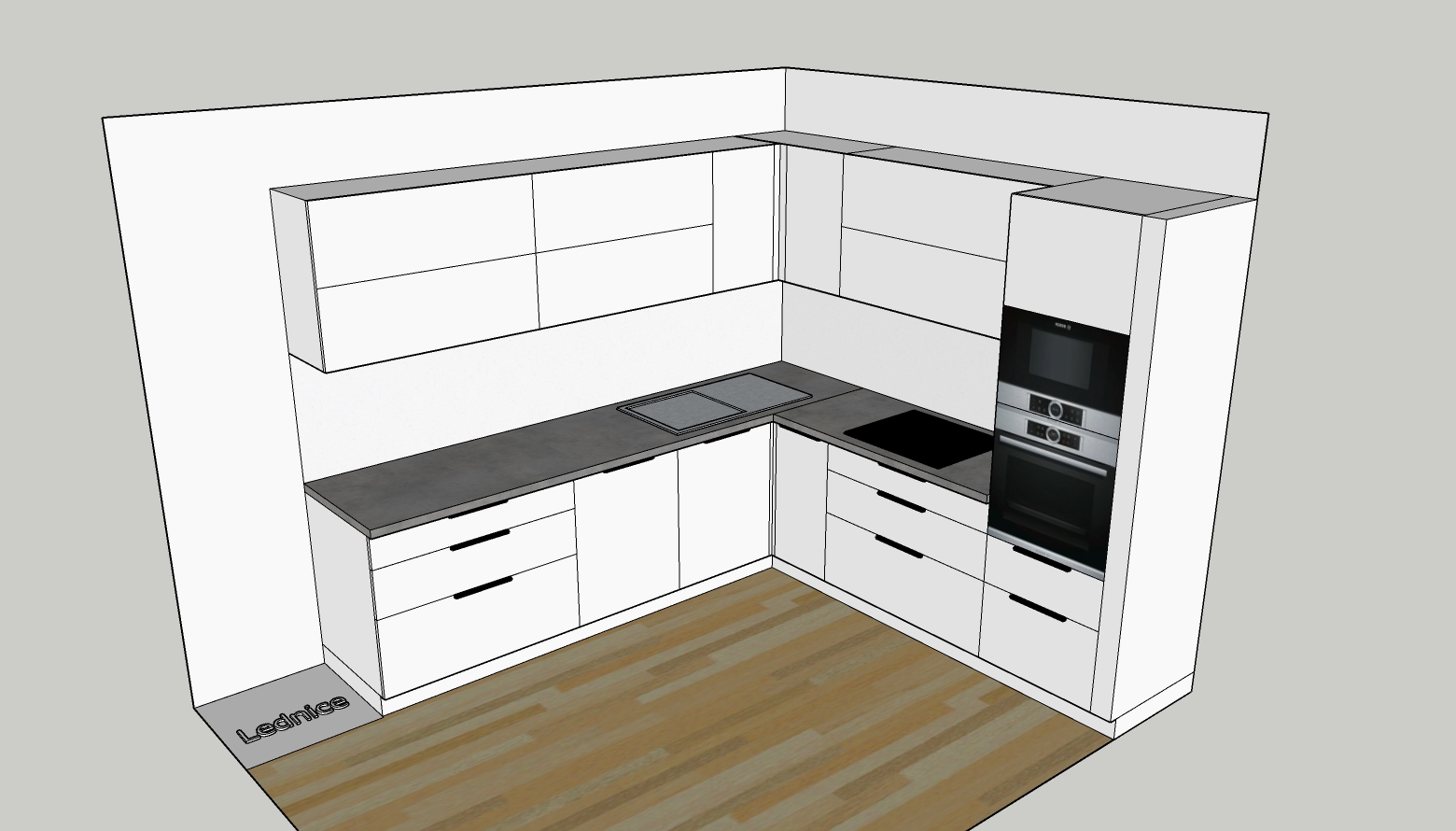 Konzultace a grafický návrh nábytku