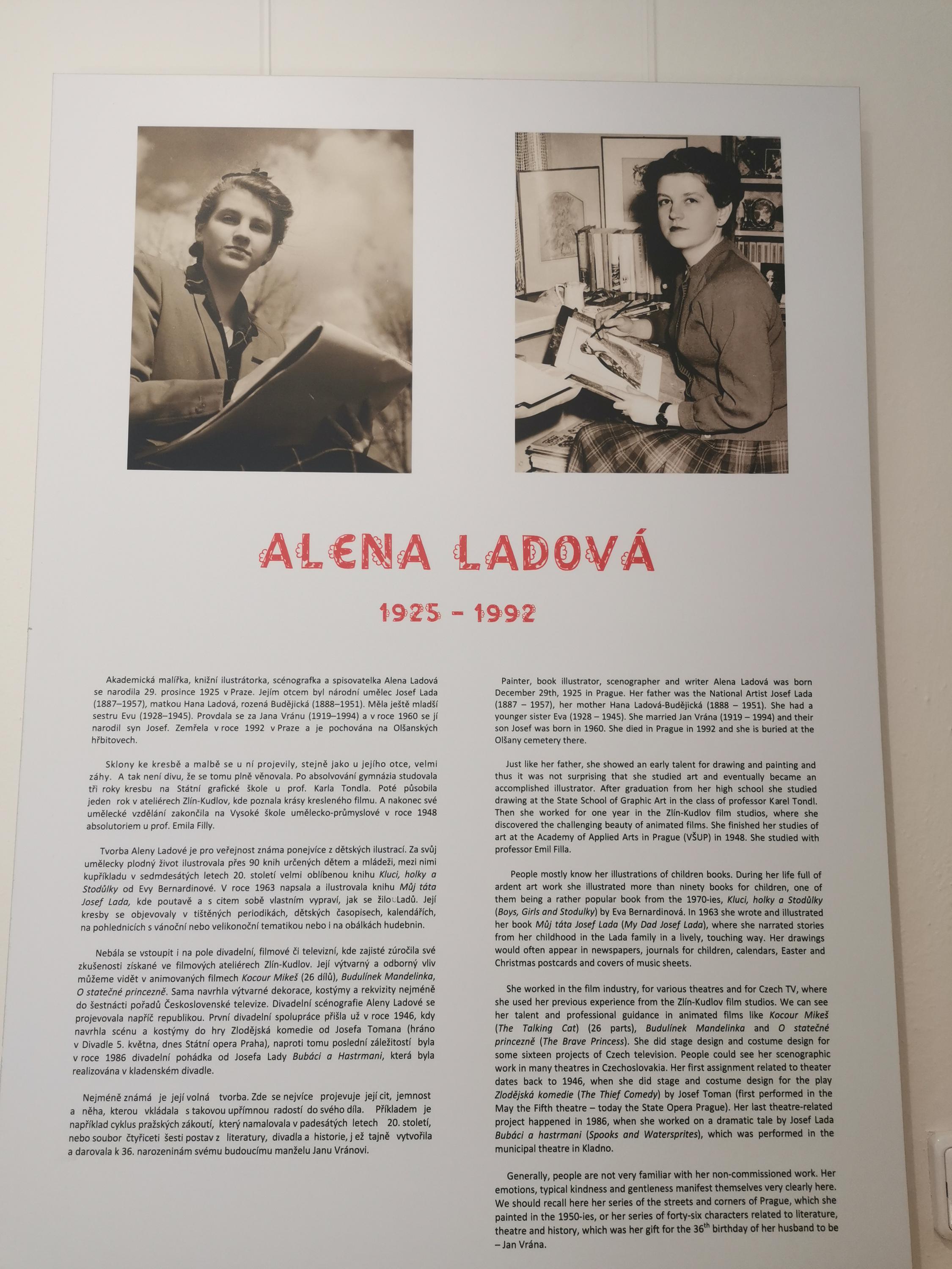 Památník Josefa Lady a jeho dcery Aleny foto 6