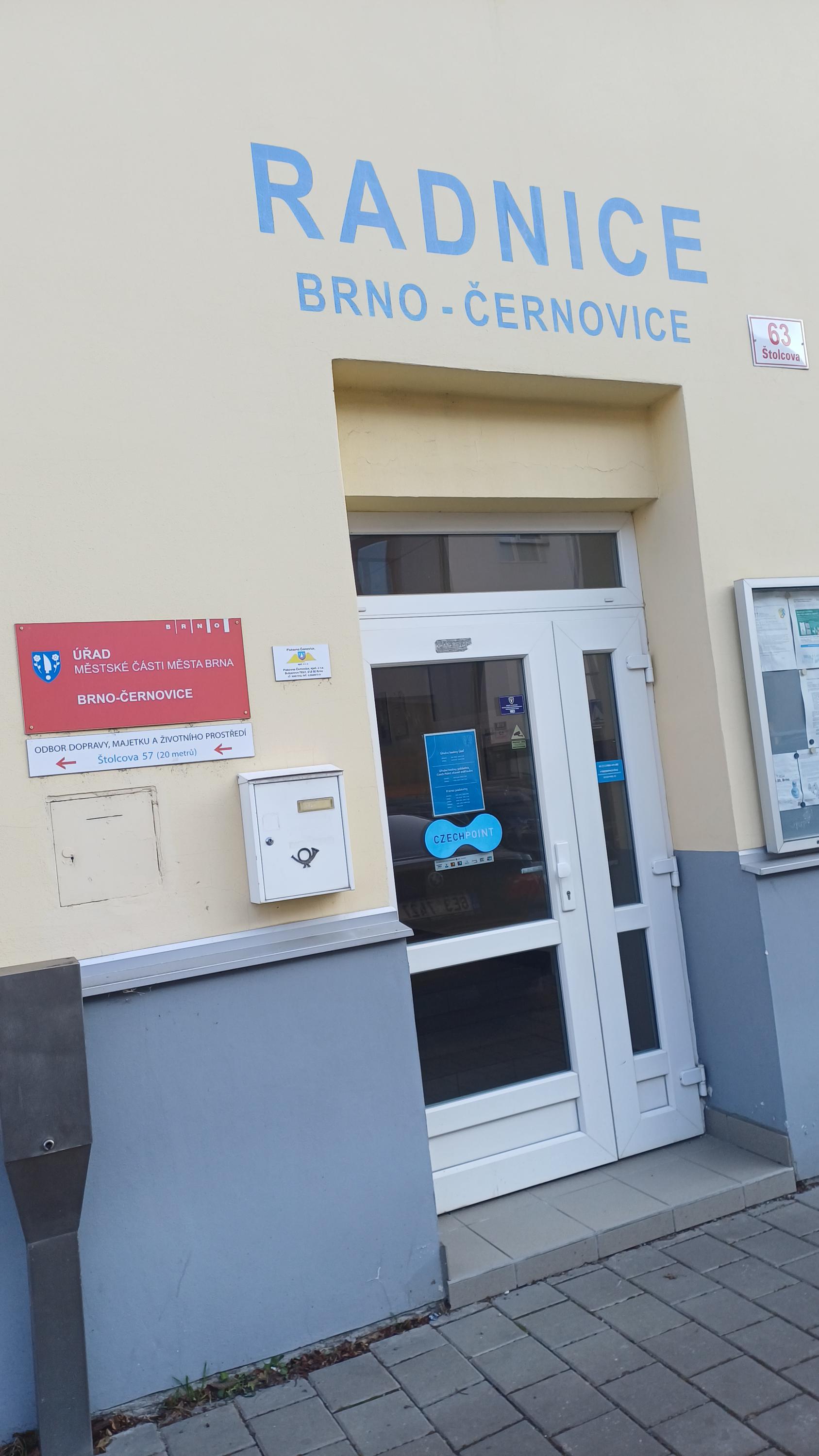 Úřad městské části Brno-Černovice foto 3