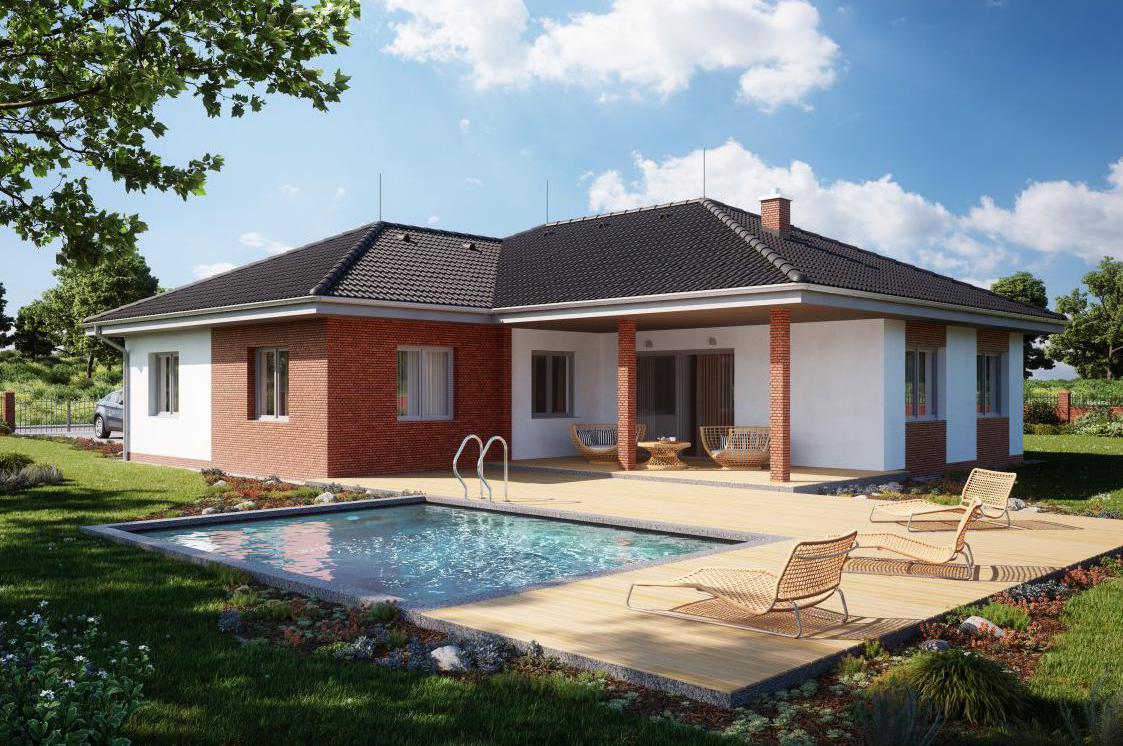 Nejoblíbenější projekty rodinných domů - bungalovy