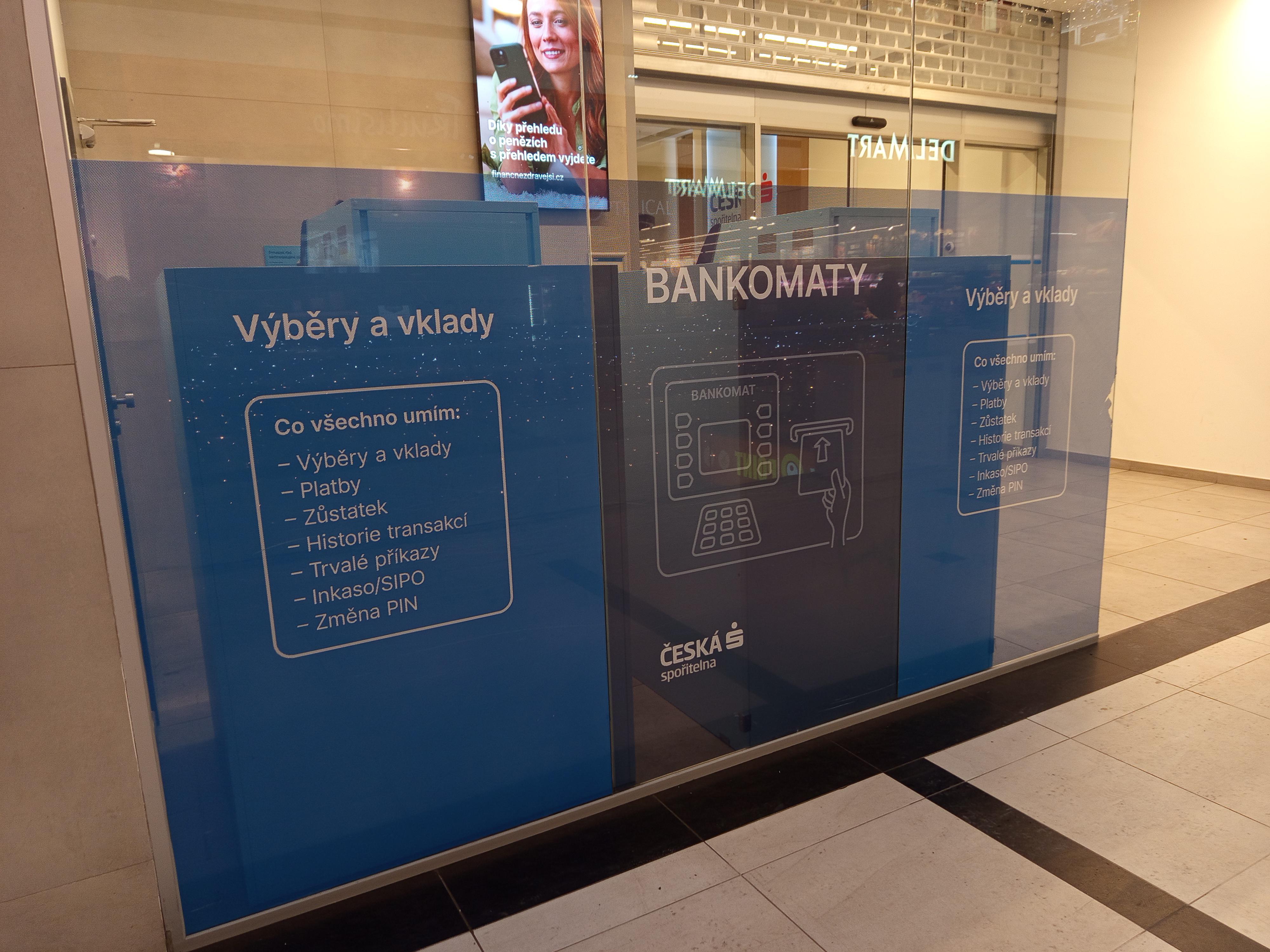 Bankomat České spořitelny foto 2
