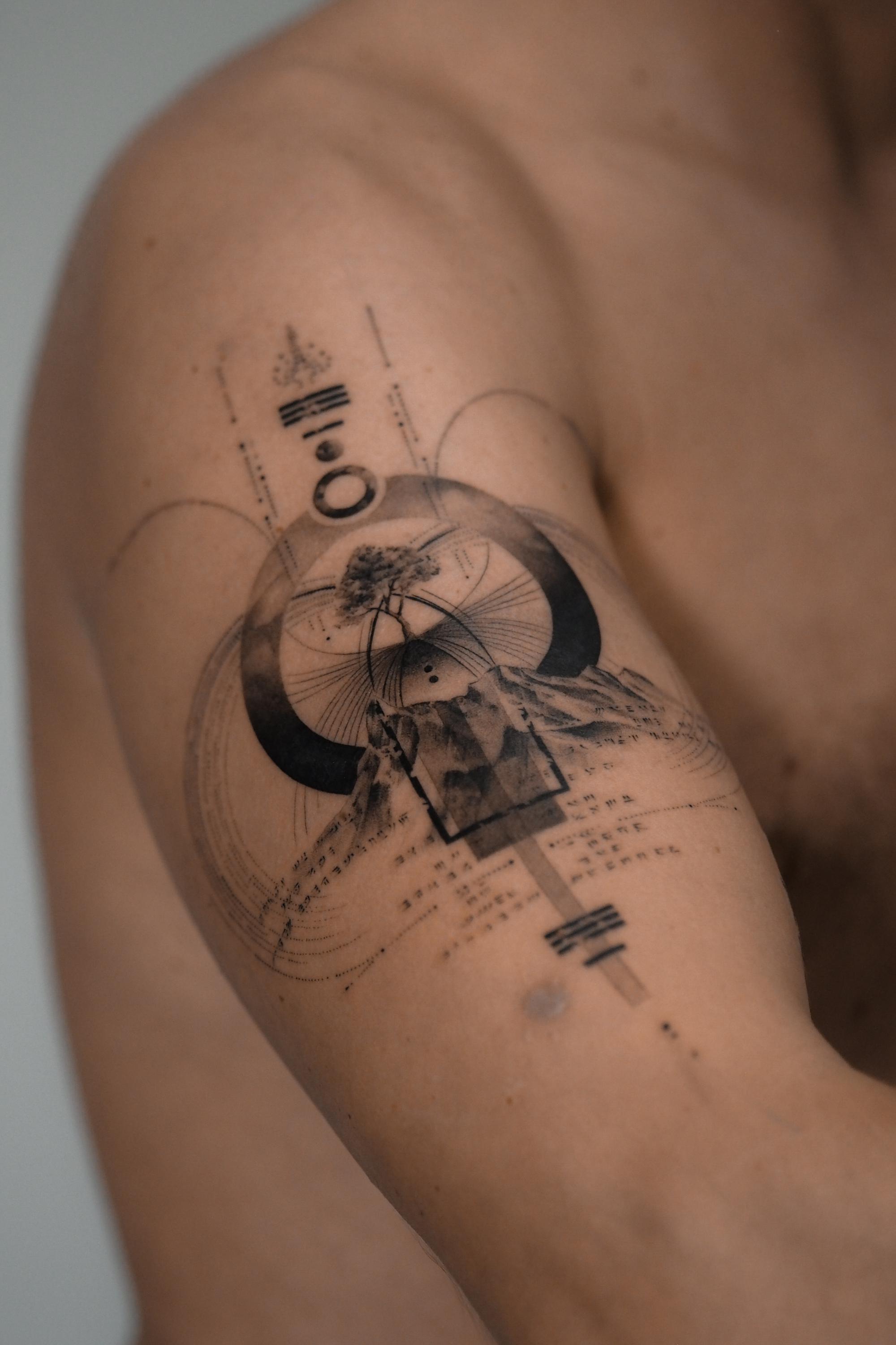 Block Tattoo foto 2
