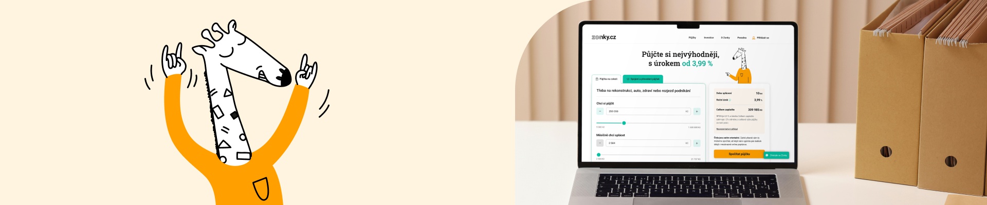 Úvodní obrázek Zonky