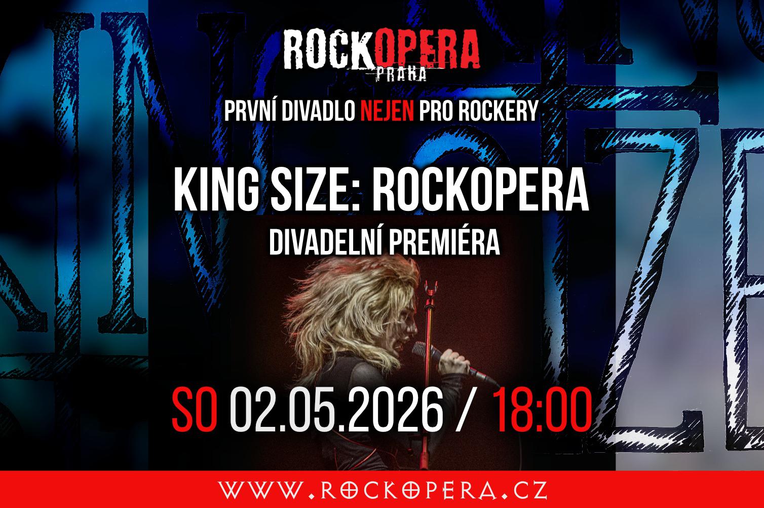 King Size: RockOpera | Divadelní premiéra