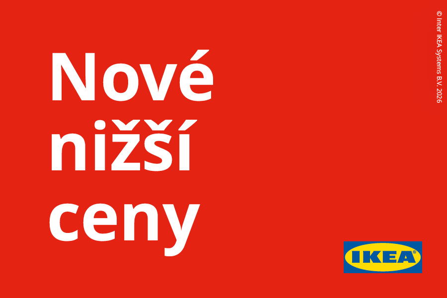 Nové nižší ceny v IKEA