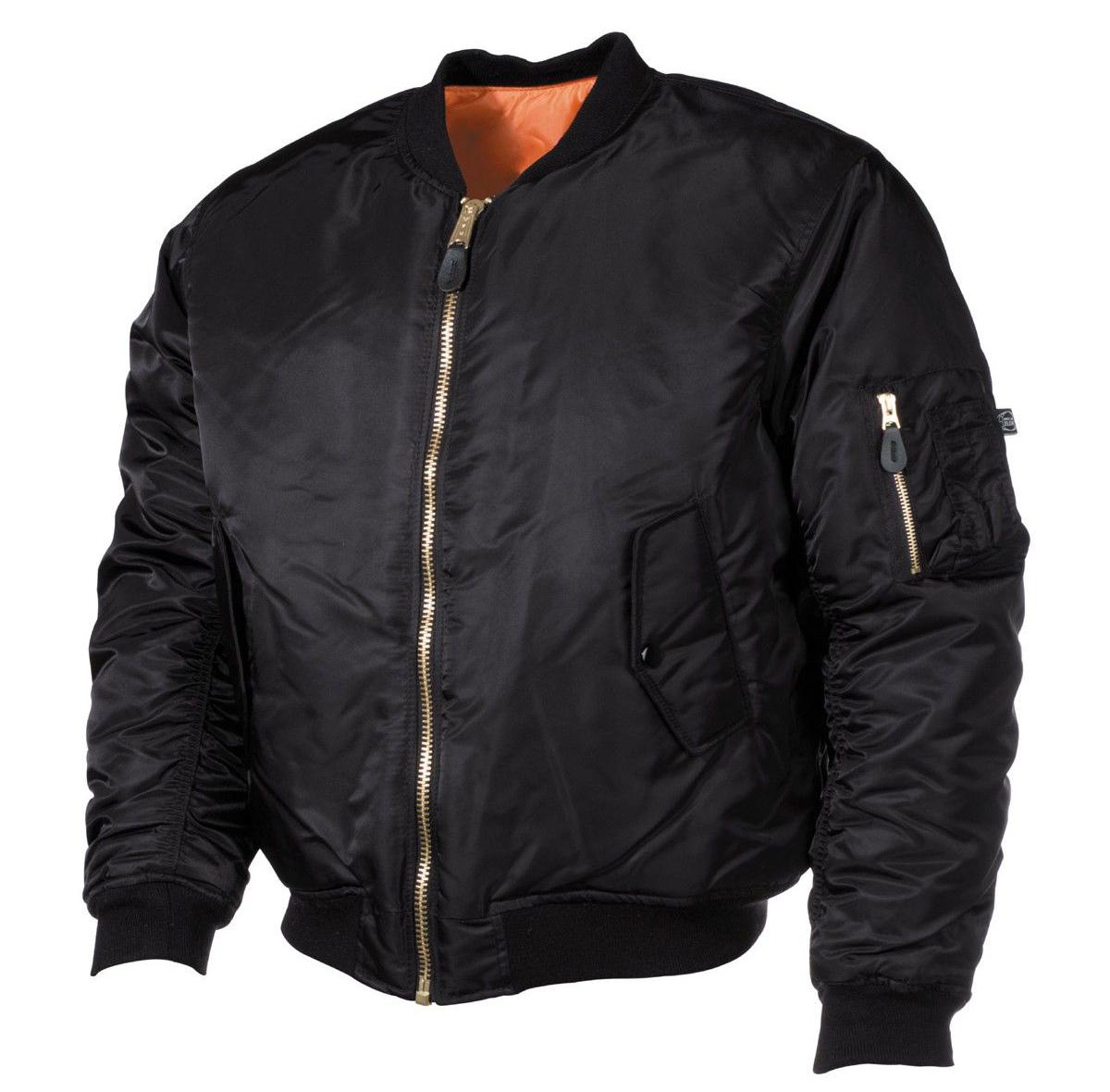 Bunda MA1 Bomber černá