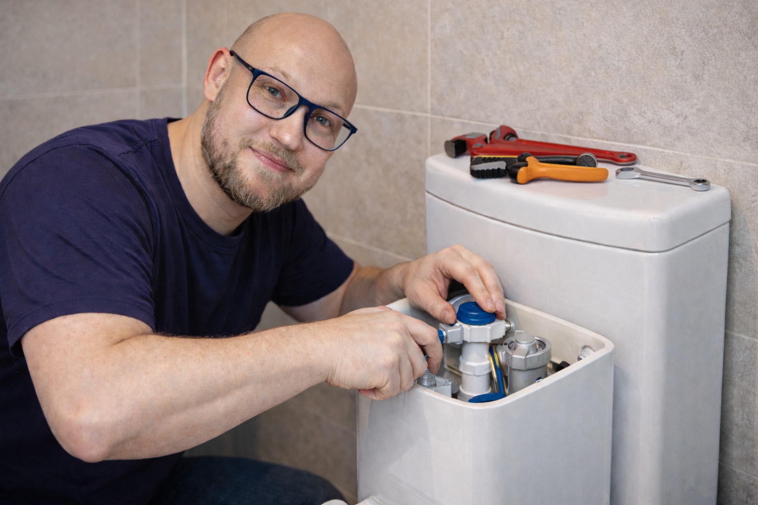 Oprava protékajícího nebo nesplachujícího WC