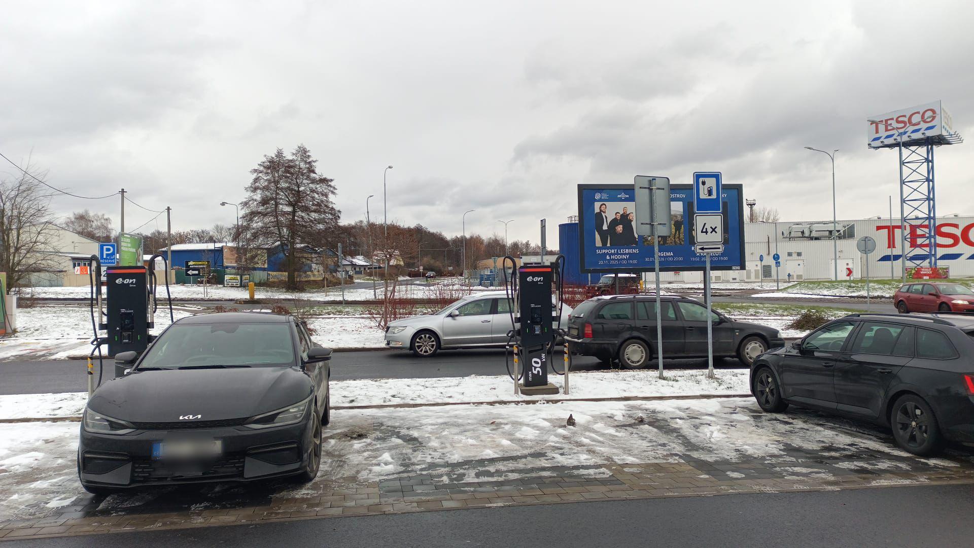 Dobíjecí stanice E.ON Drive