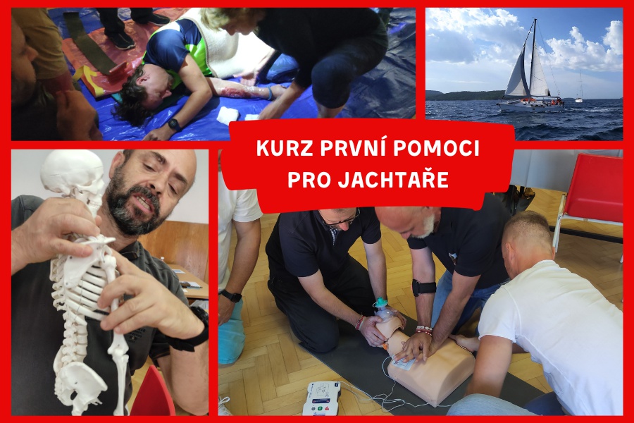 Kurz první pomoci nejen pro jachtaře - celodenní