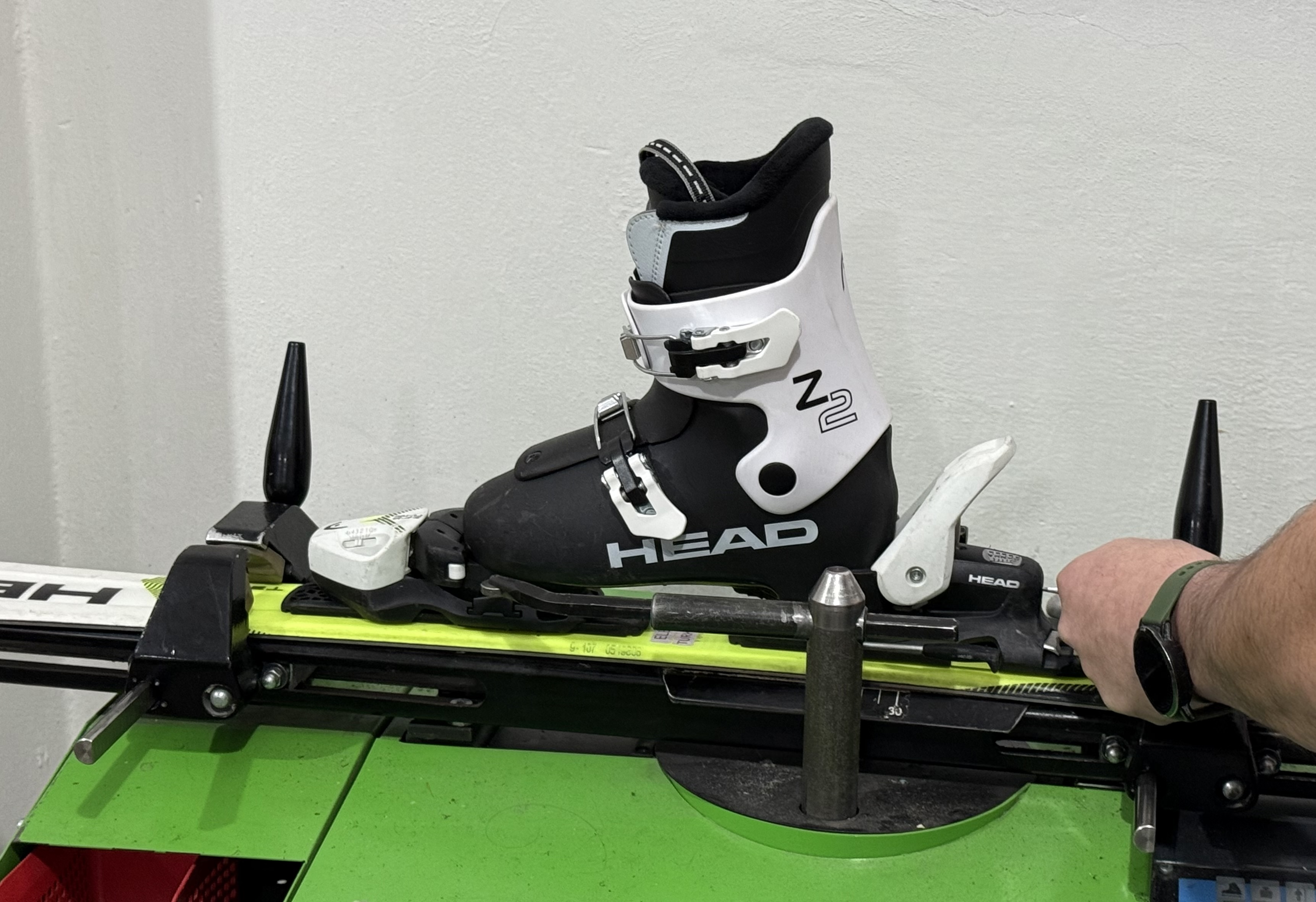 Seřízení bezpečnostního vázání