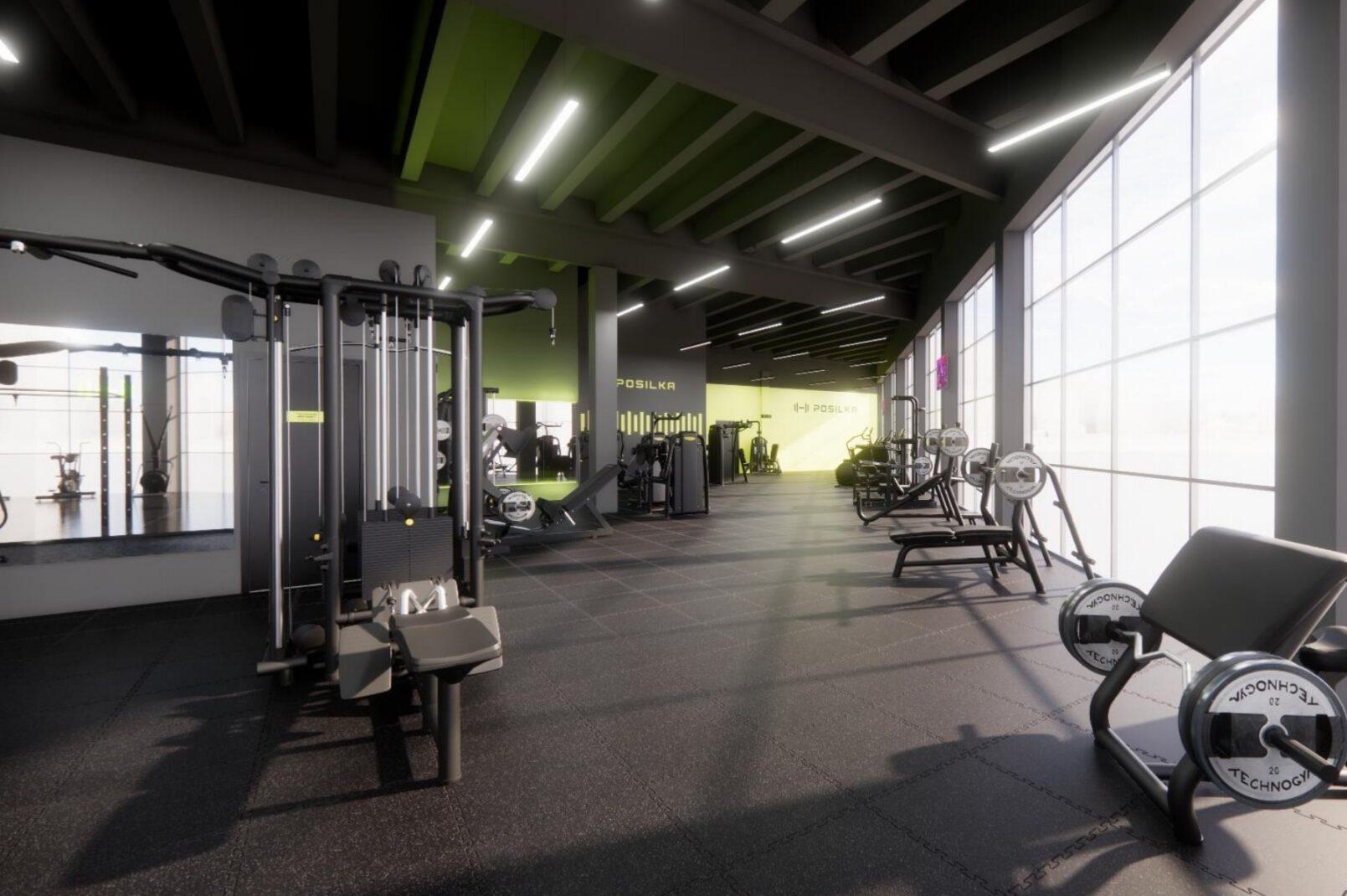 Posilka Fitness Přímá foto 1