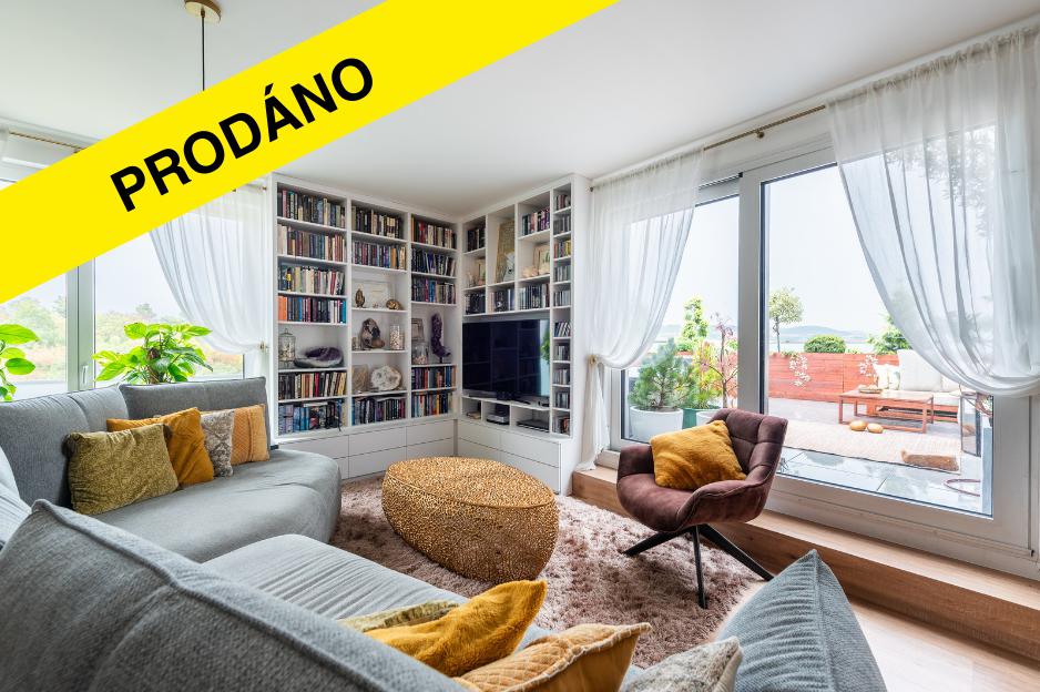 Byt 4+KK, 3 terasy, garáž, novostavba