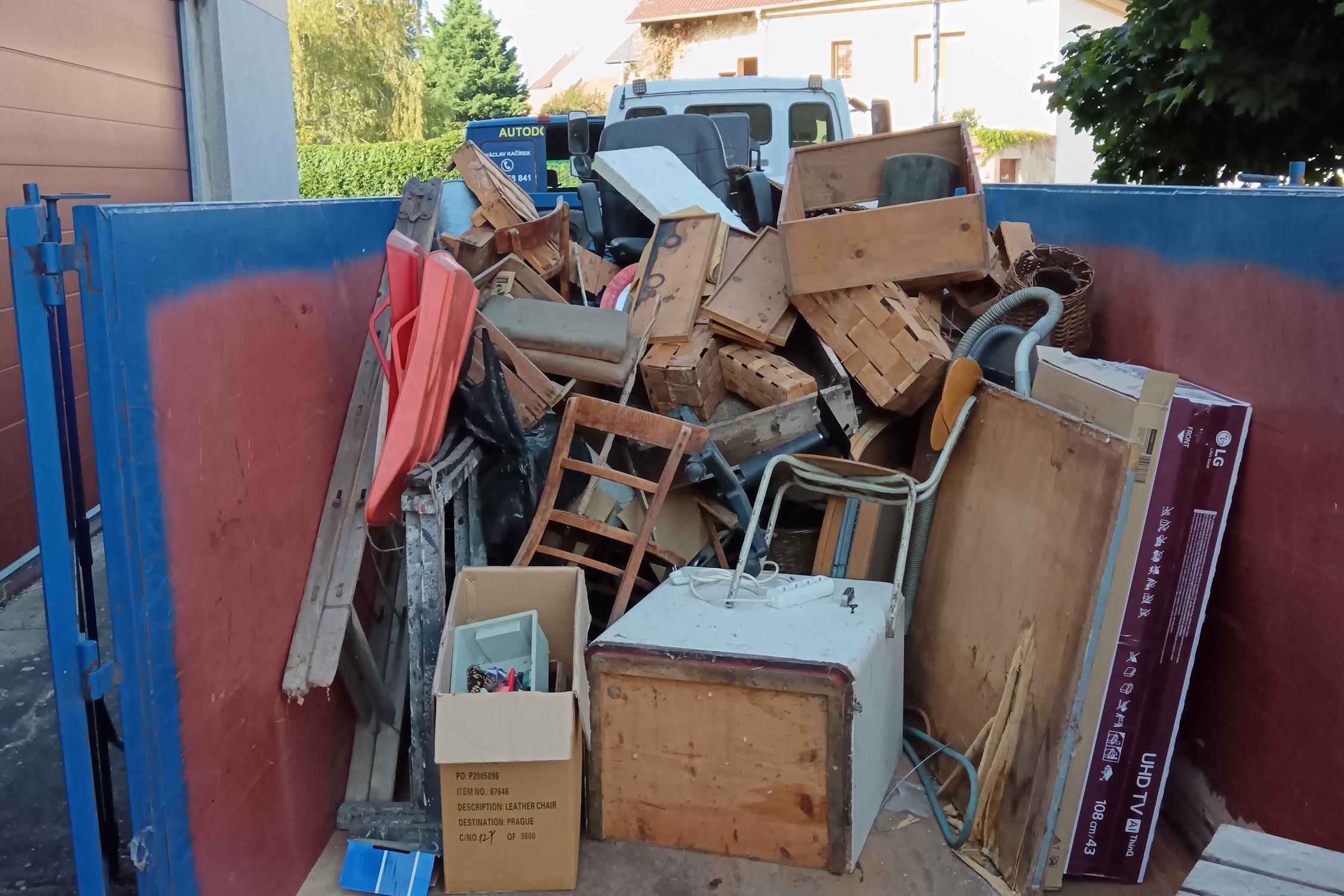 Vyklízení nemovitostí Václav Kačírek