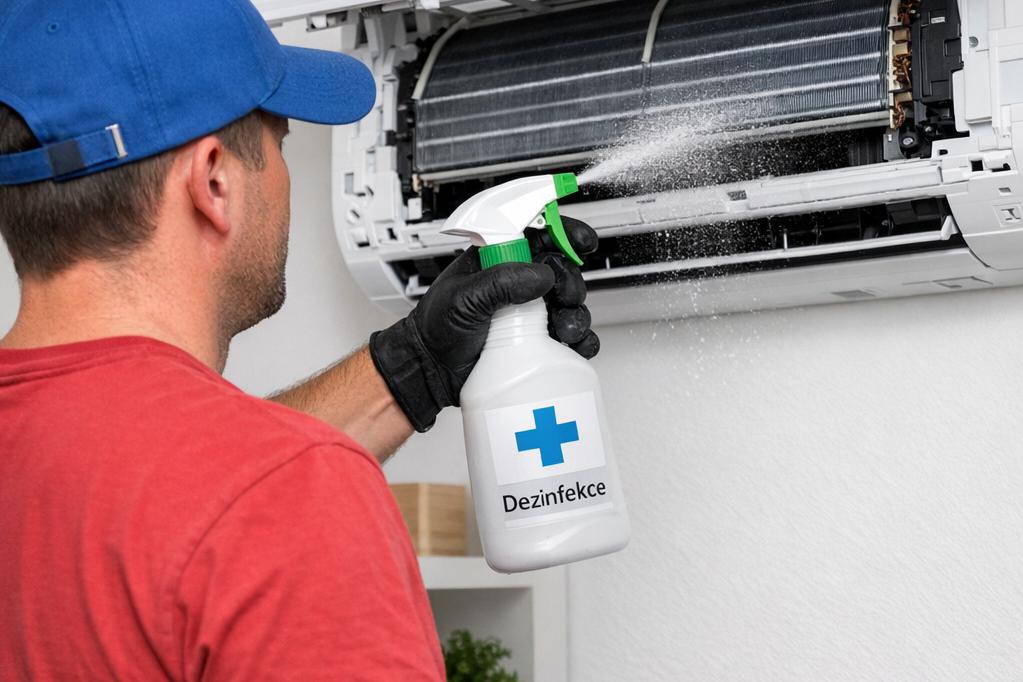 Hygienický servis klimatizace