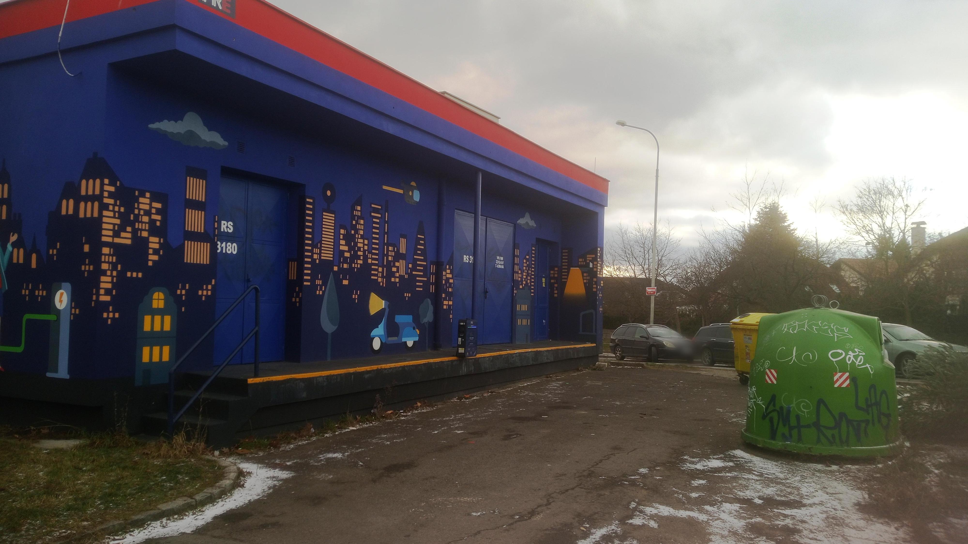 PREpoint - dobíjecí stanice PRE