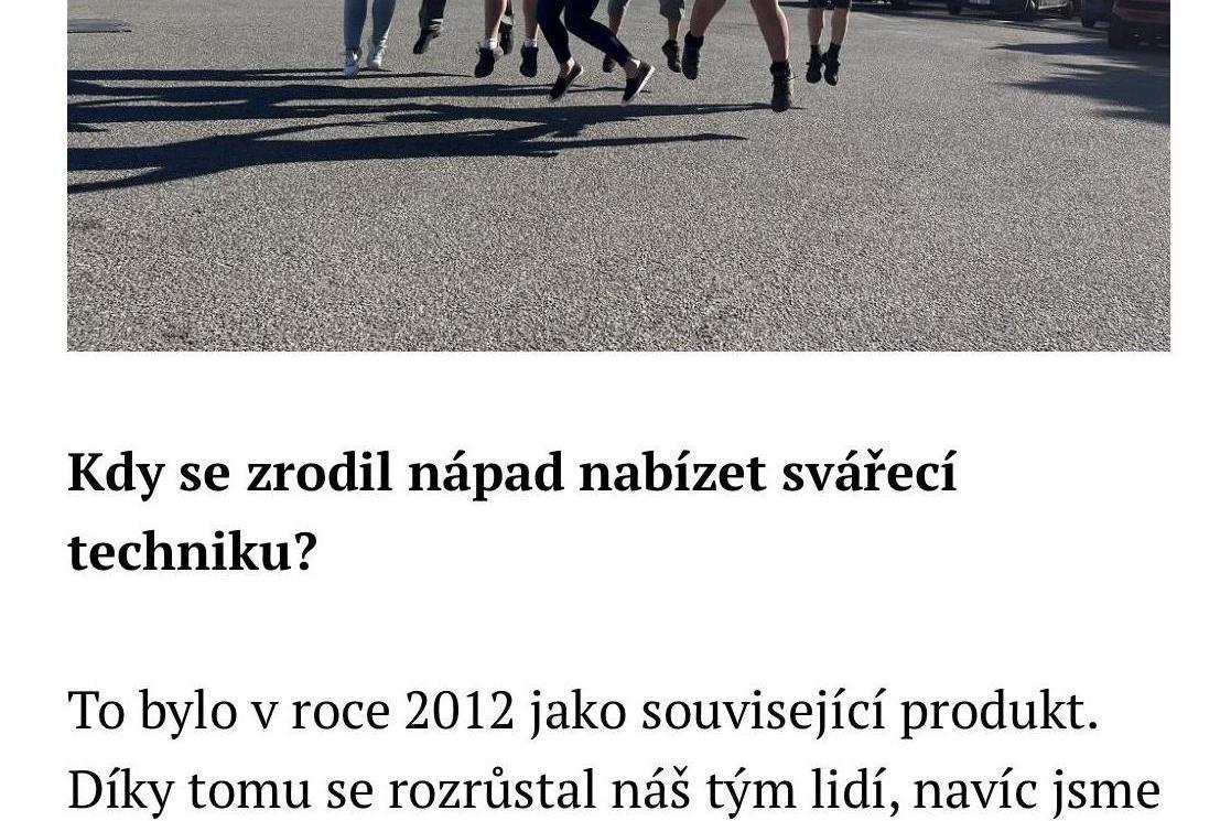 Rozhovor s naším “šéfkem”