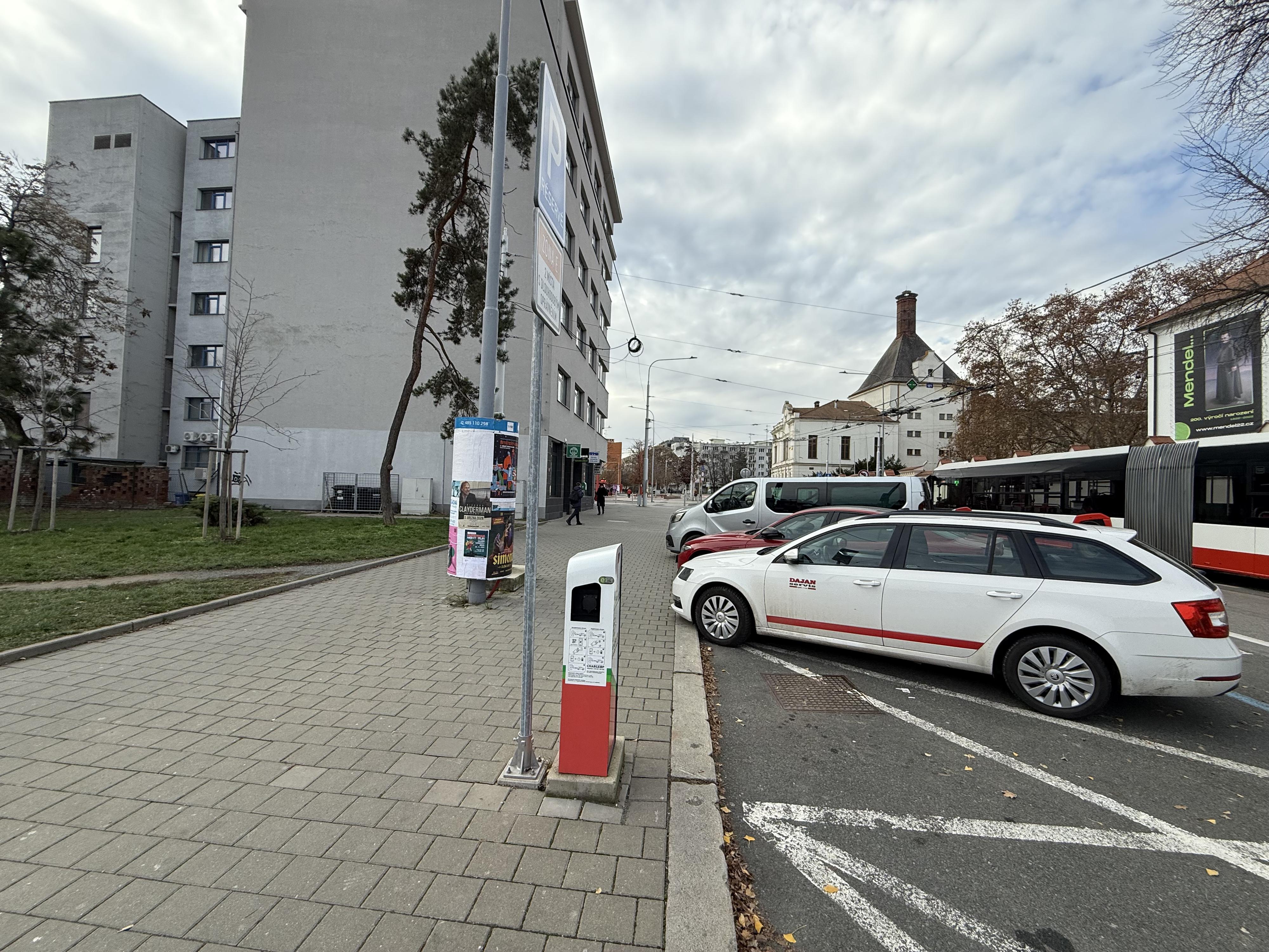 Teplárny Brno, a.s. - nabíjecí stanice