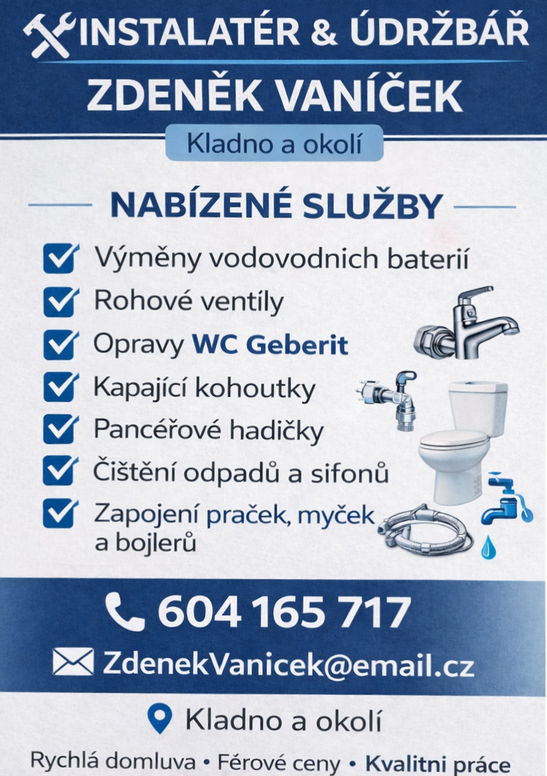 Instalatér, údržbář - Zdeněk Vaníček foto 2