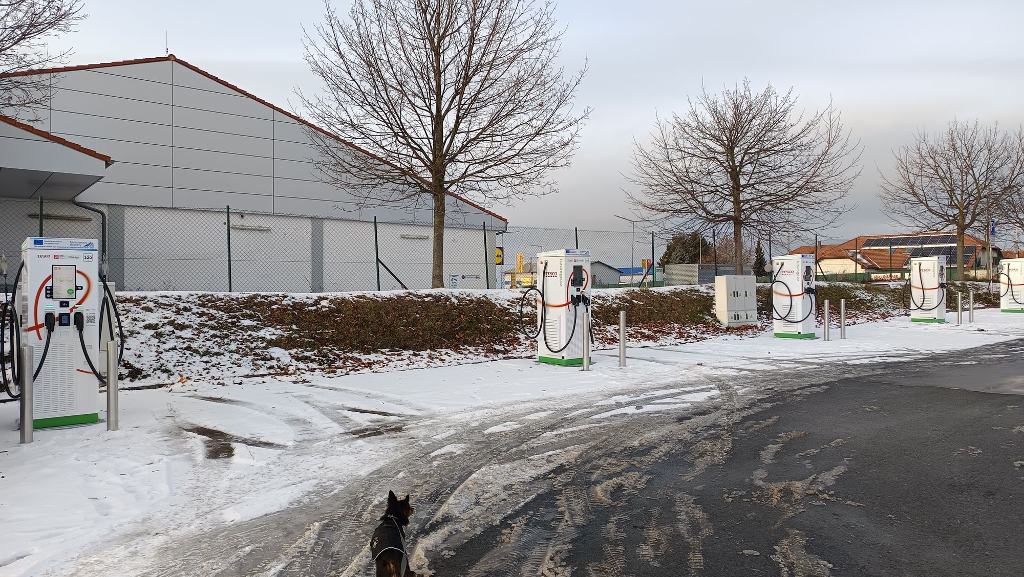 Dobíjecí stanice Černokostelecká