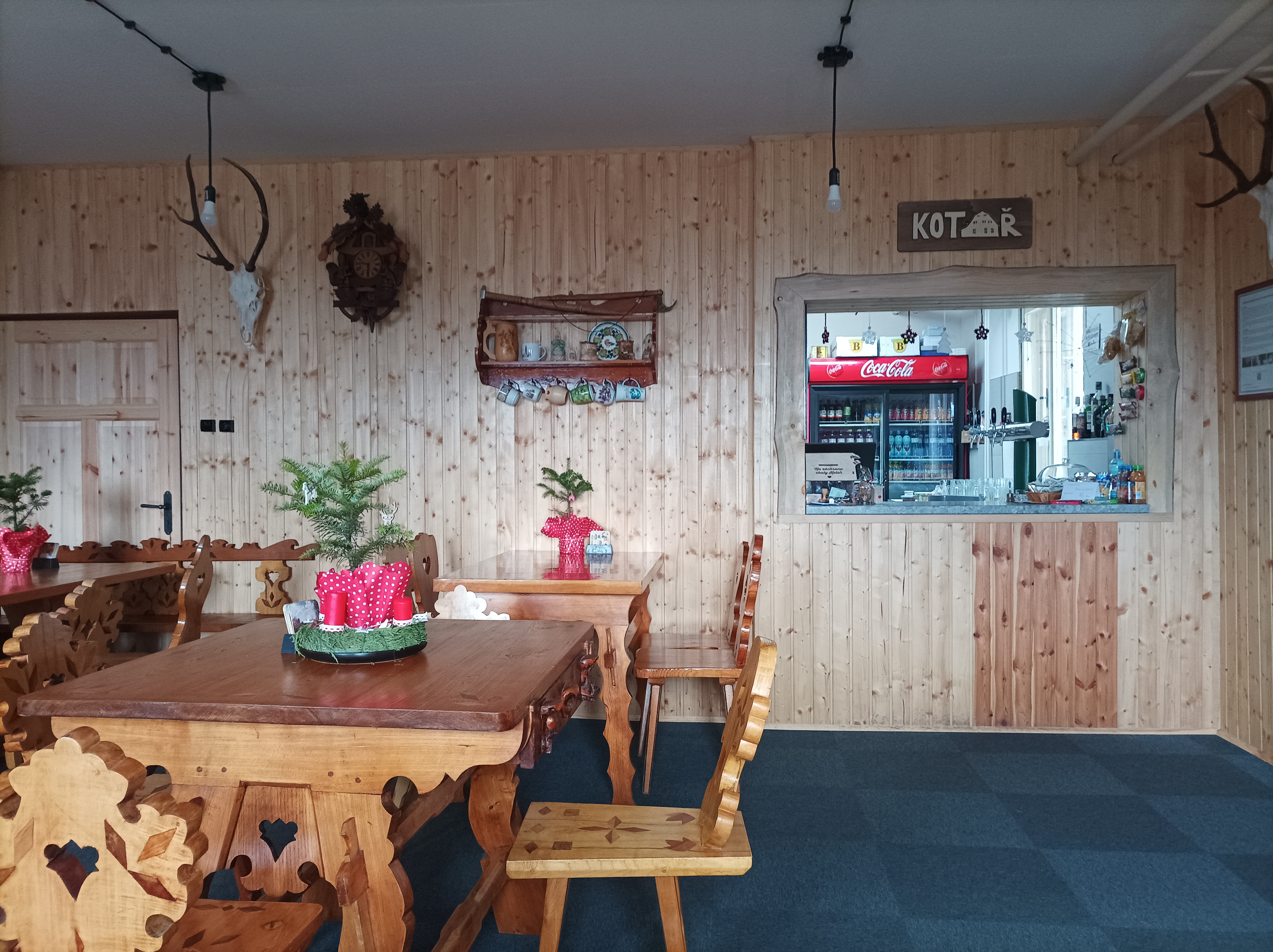 Chata Kotař - restaurace