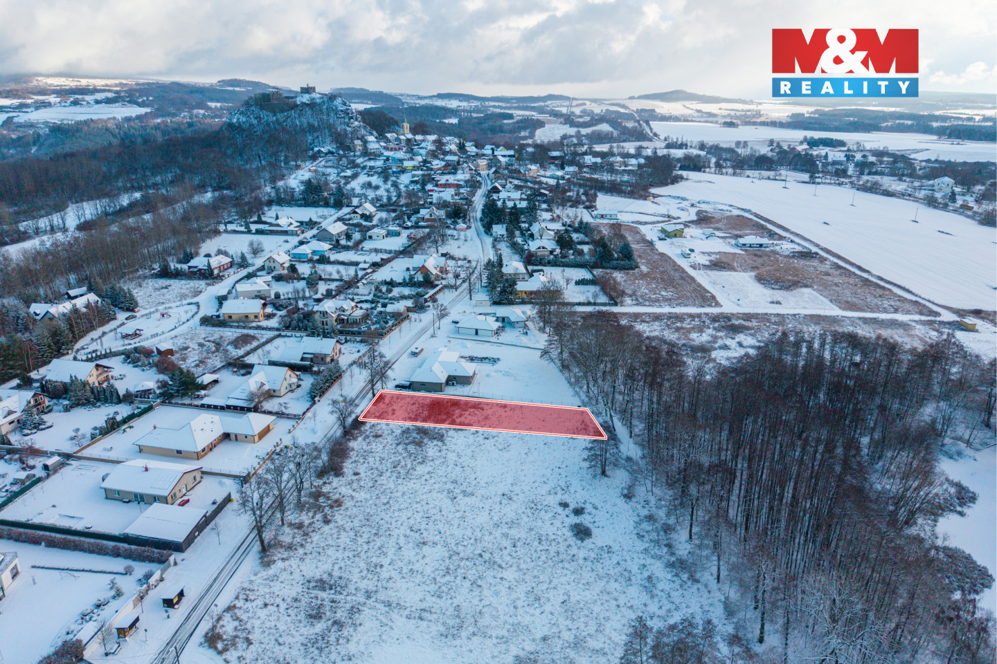 Prodej pozemku k bydlení, 1313 m², Andělská Hora