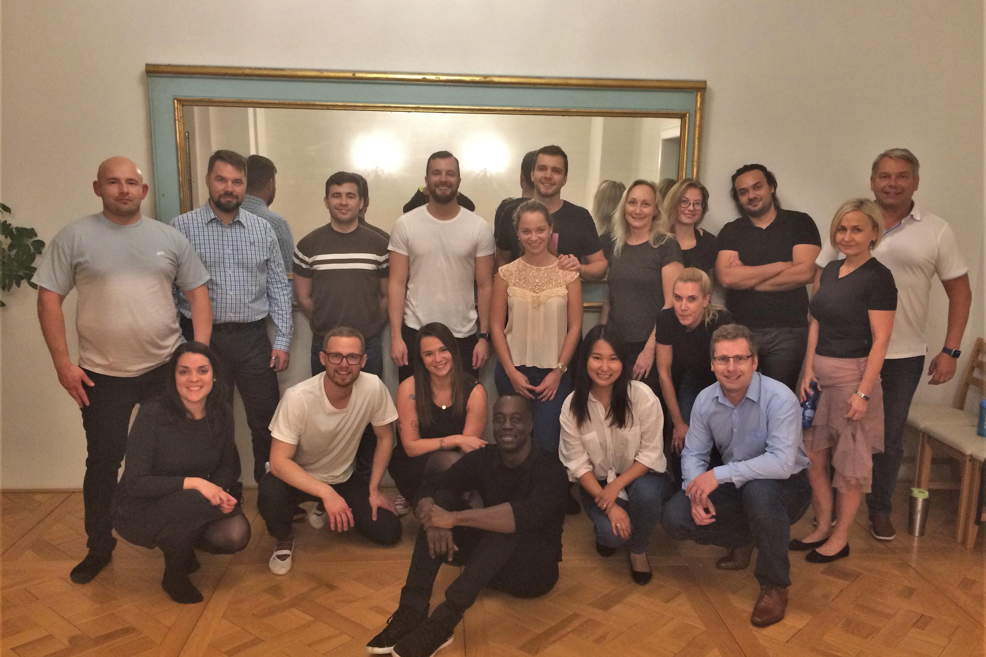 Kurz pravé dominikánské bachaty v párech.