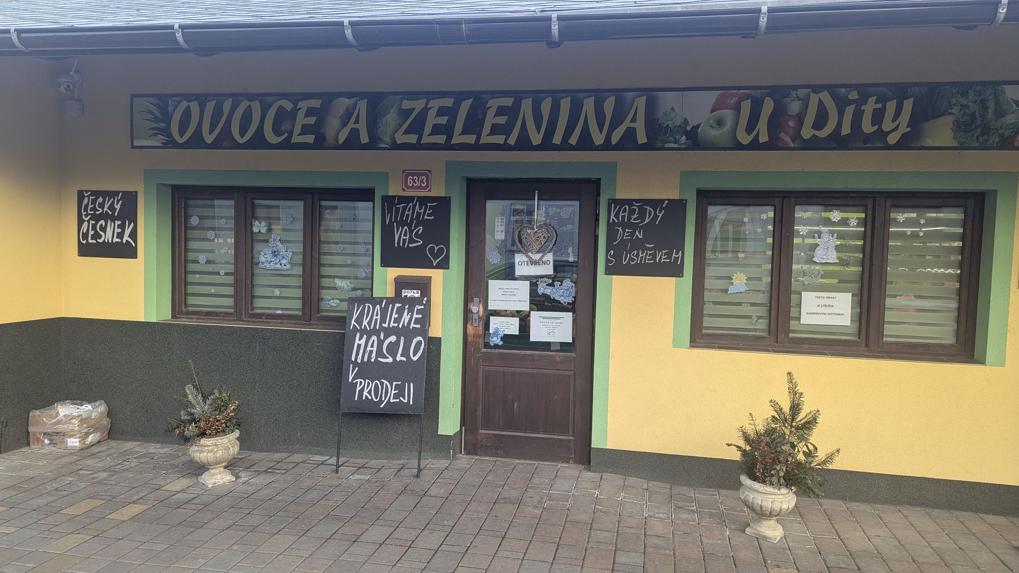 Ovoce a zelenina u Dity