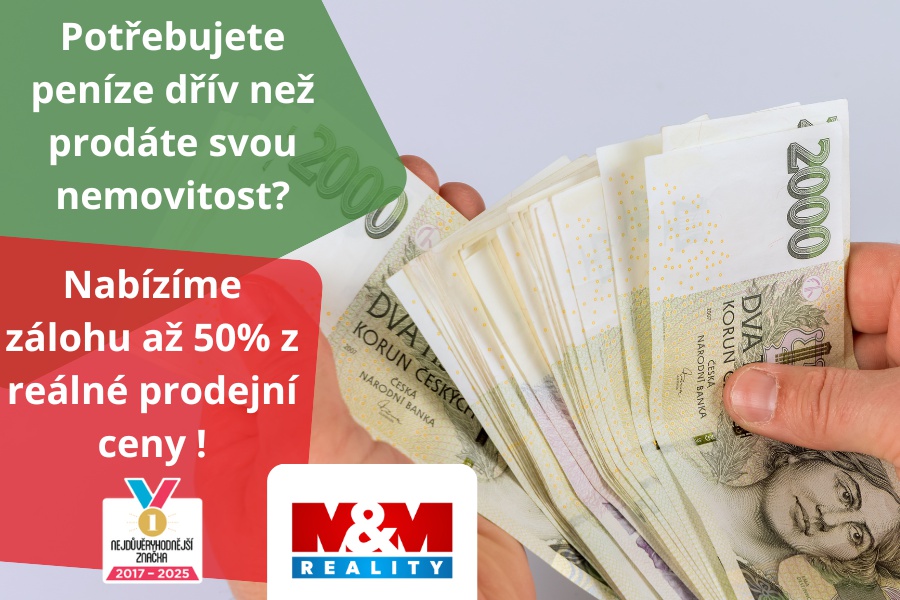 Finanční záloha při prodeji nemovitosti
