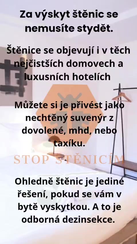 Stop štěnicím - deratizace, dezinsekce, dezinfekce foto 2 (náhled videa)