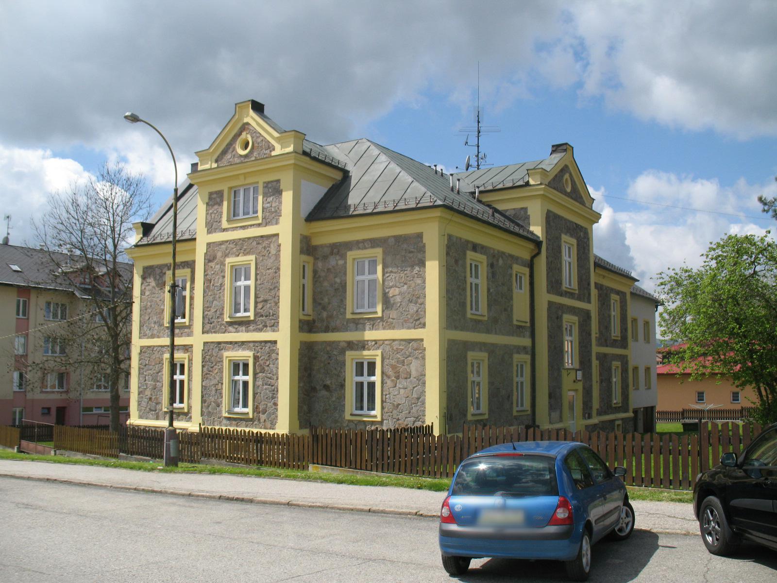 Dětský domov, Základní škola a Školní jídelna, Horní Planá