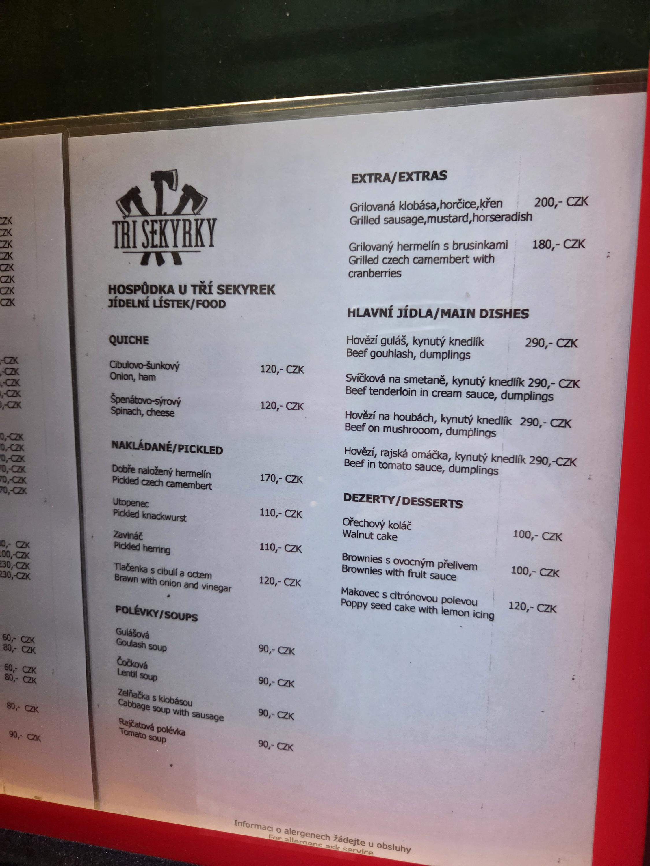 Hospůdka U TŘÍ SEKYREK foto 5