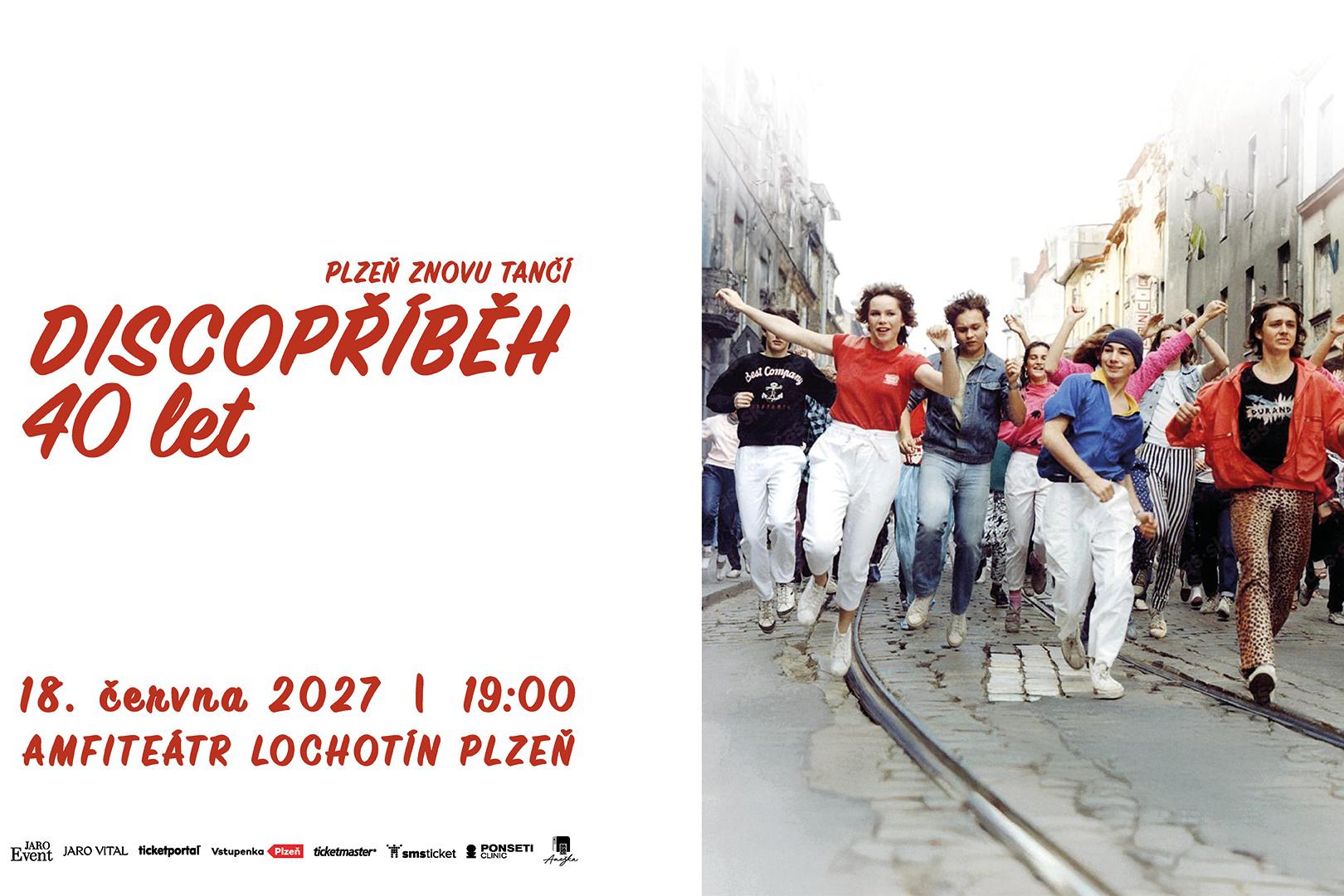 Discopříběh 40 let - Plzeň se vrací do osmdesátek!