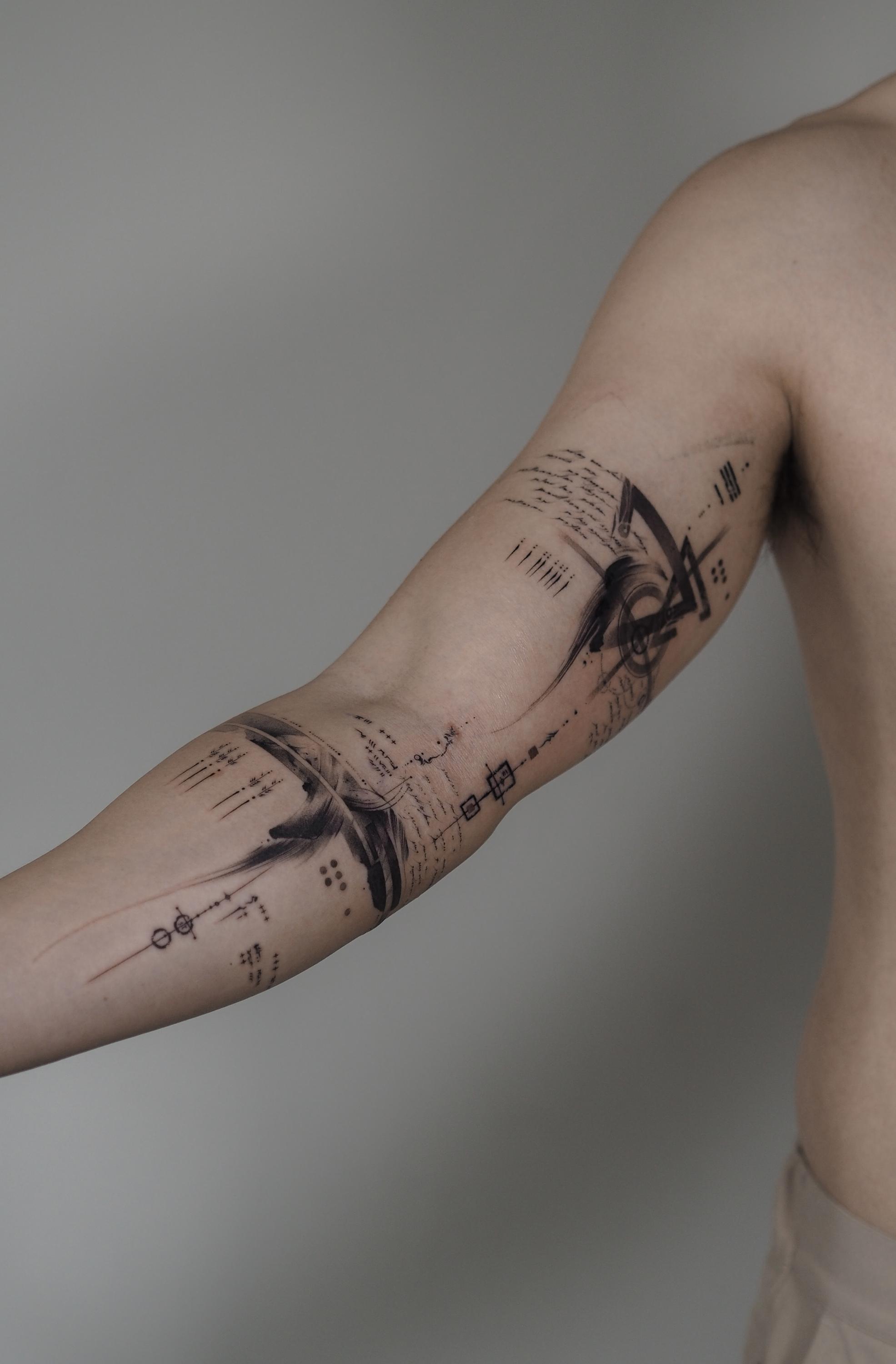Block Tattoo foto 1