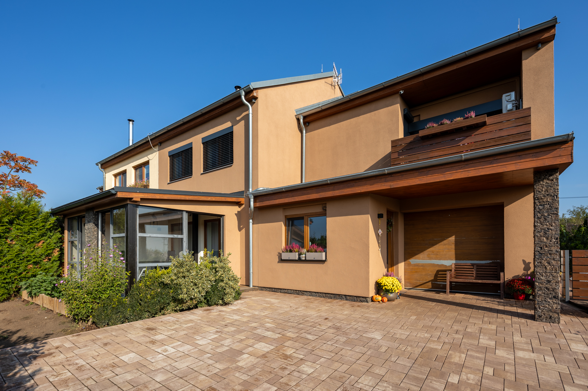 RD 4kk + zimní zahrada, pozemek 524 m2,Hovorčovice