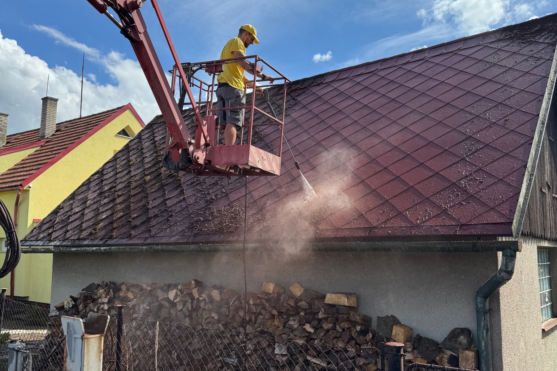 Profesionální čištění střech