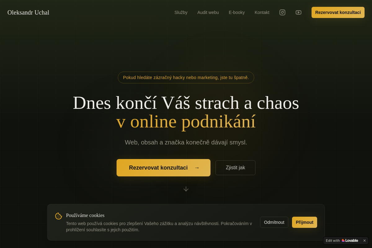 Oleksandr Uchal - online konzultant/ stratég foto 1