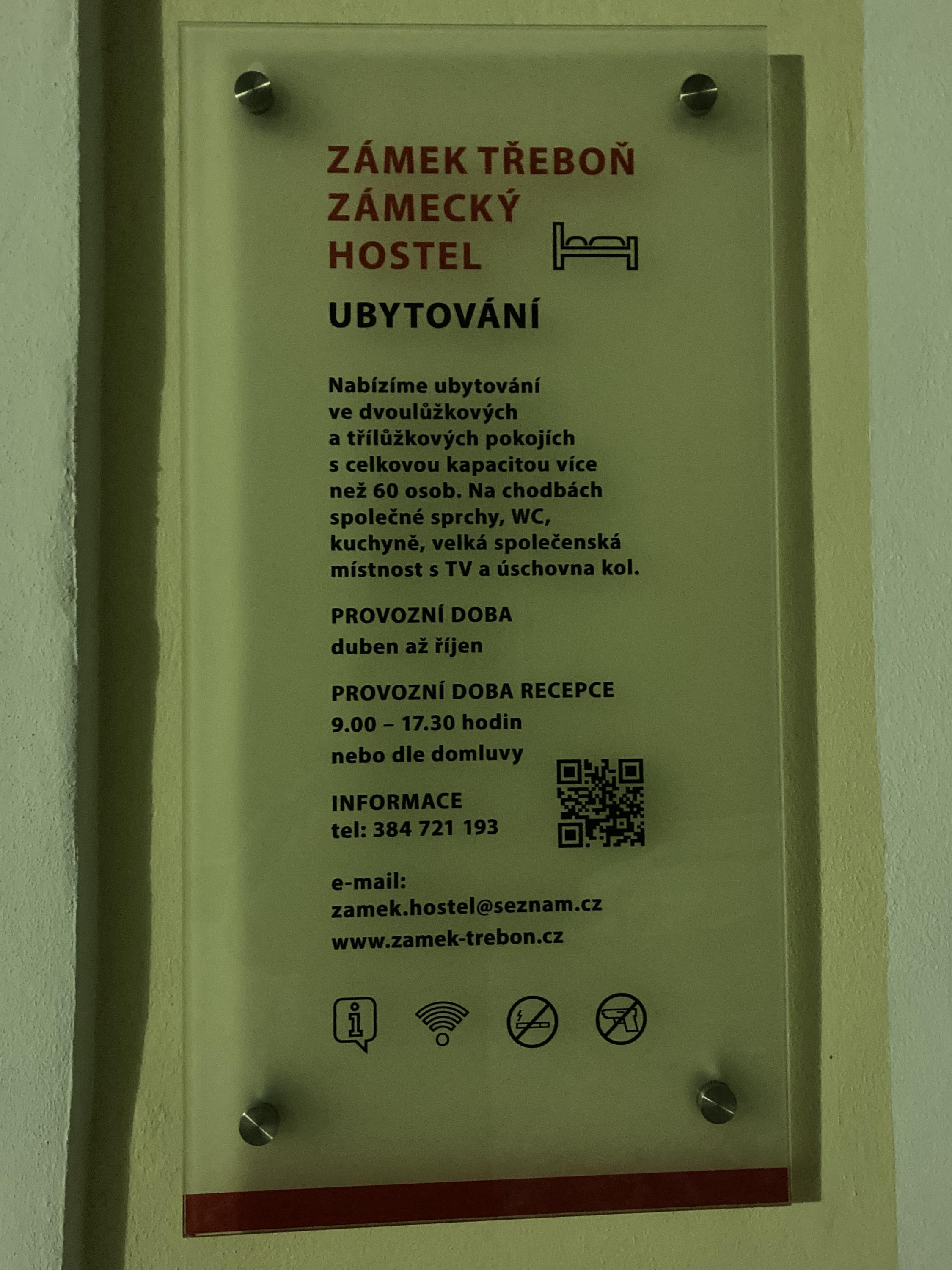 Hostel na zámku Třeboň foto 2