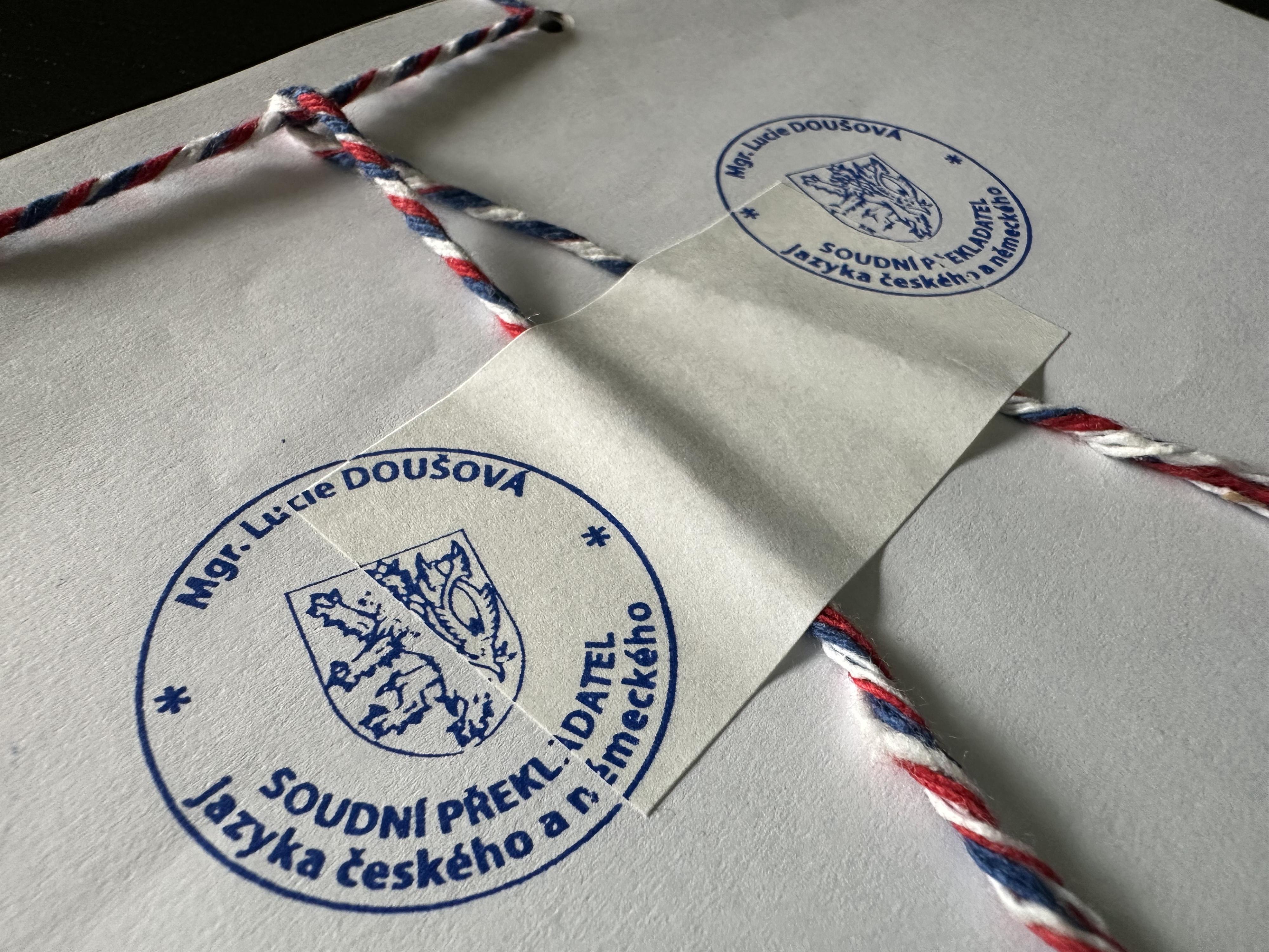 Soudní (ověřené) překlady němčina - čeština