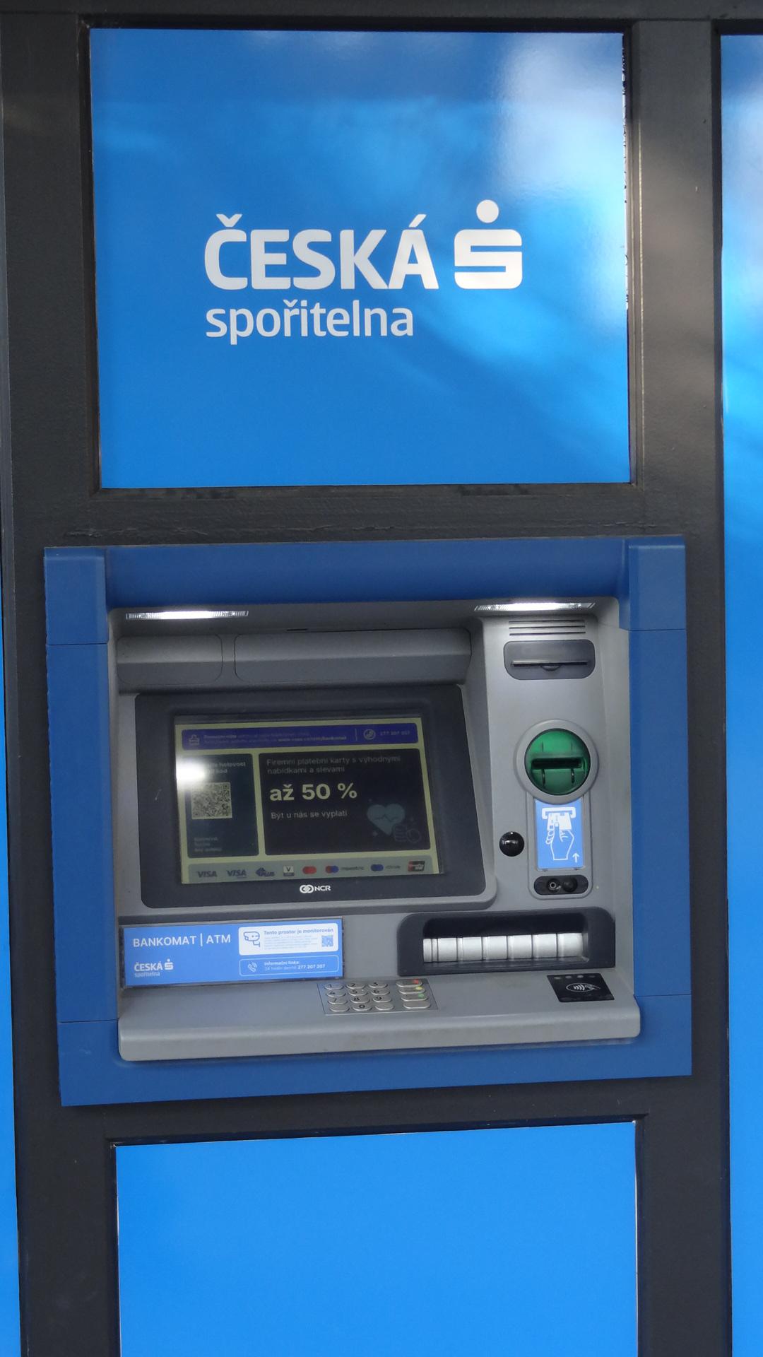 Bankomat České spořitelny foto 2