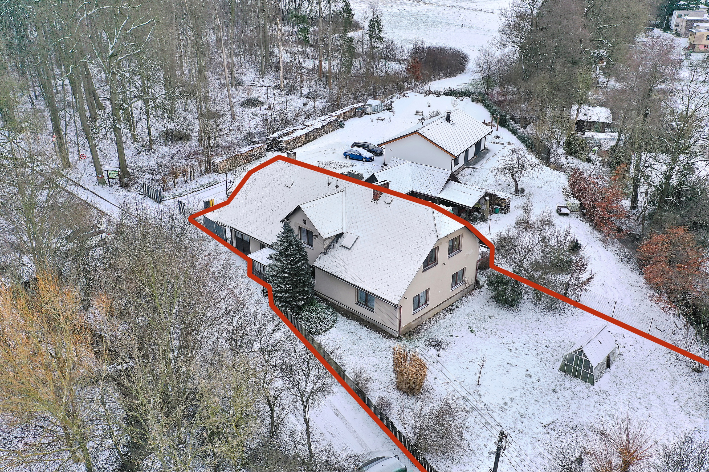 Velký rodinný dům u lesa na okraji  Letohradu