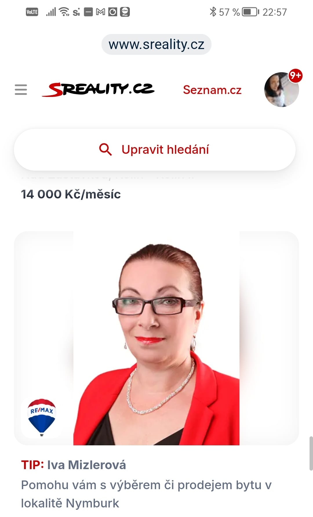 Iva Mizlerová - realitní makléřka RE/MAX G8 Reality foto 2