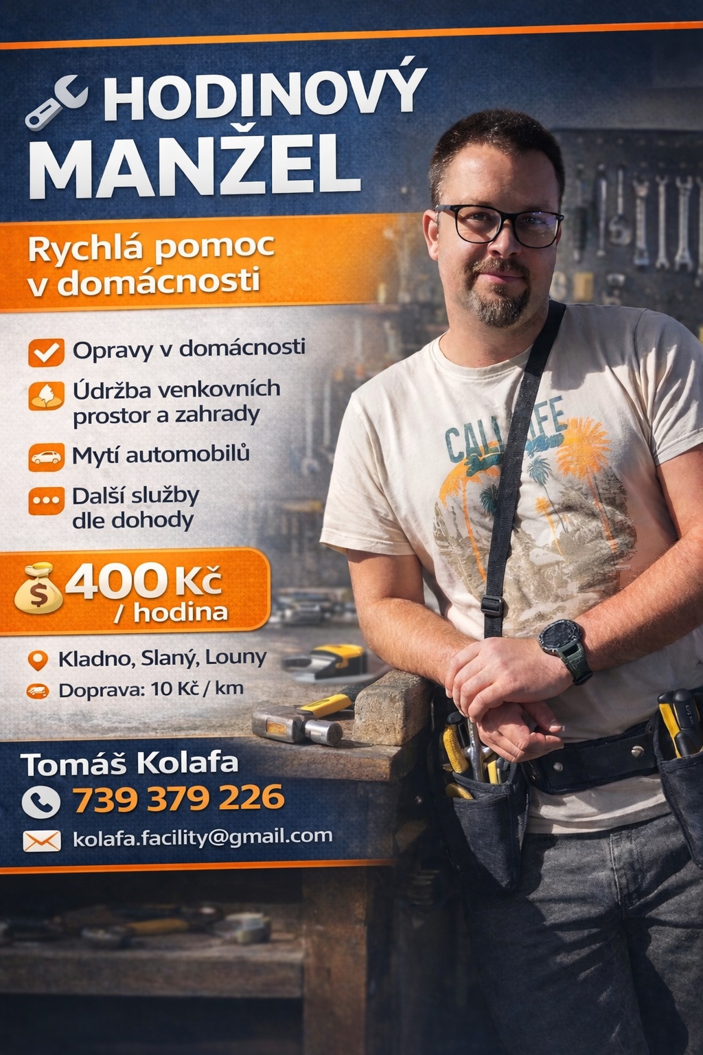 Hodinový manžel Tomáš Kolafa foto 3