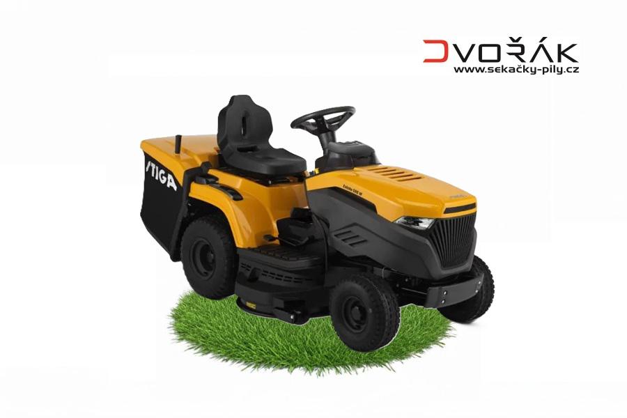 Zahradní traktory a ridery Seco, Stiga a Husqvarna